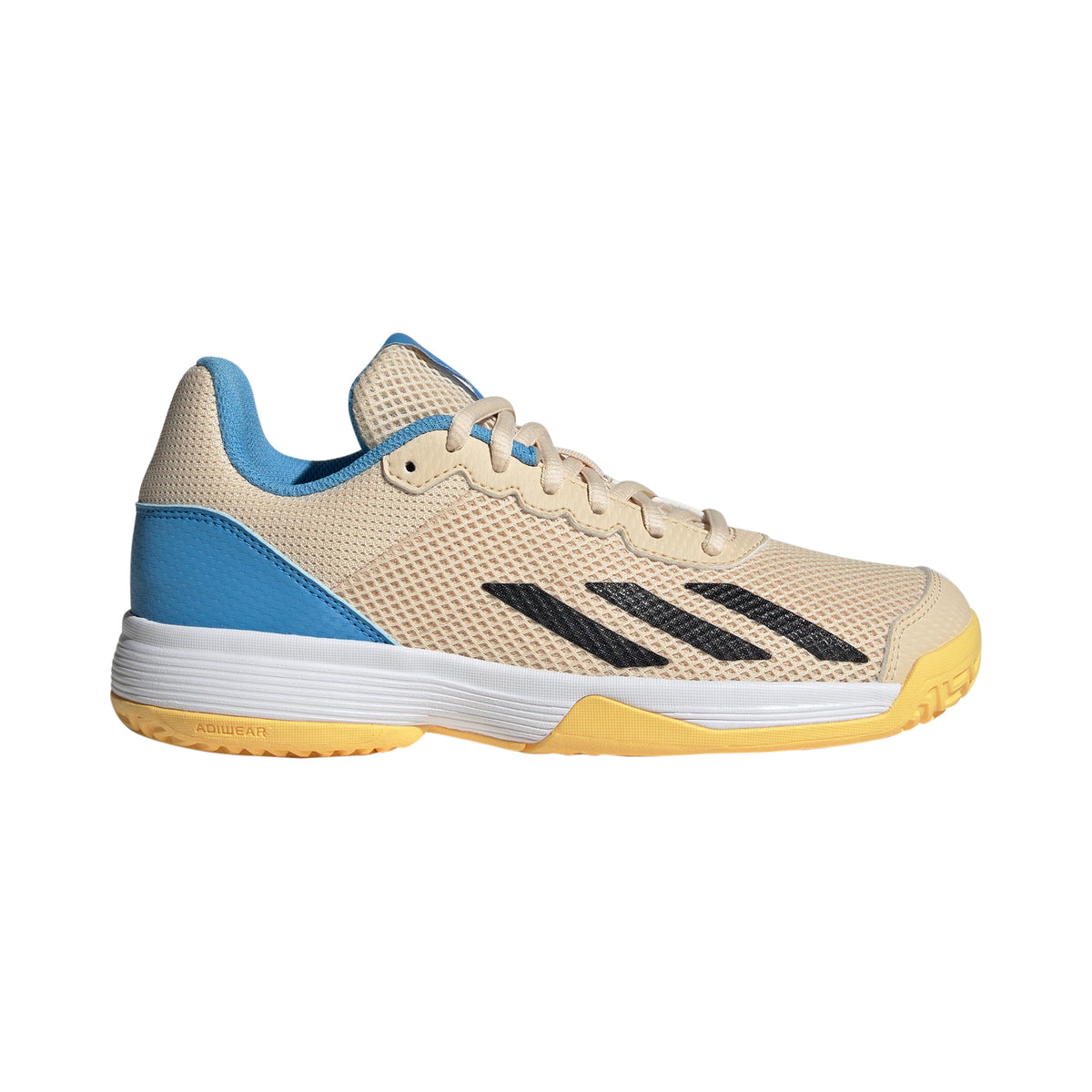 adidas Courtflash Scarpa per tutte le superfici Bambini - beige, blu chiaro