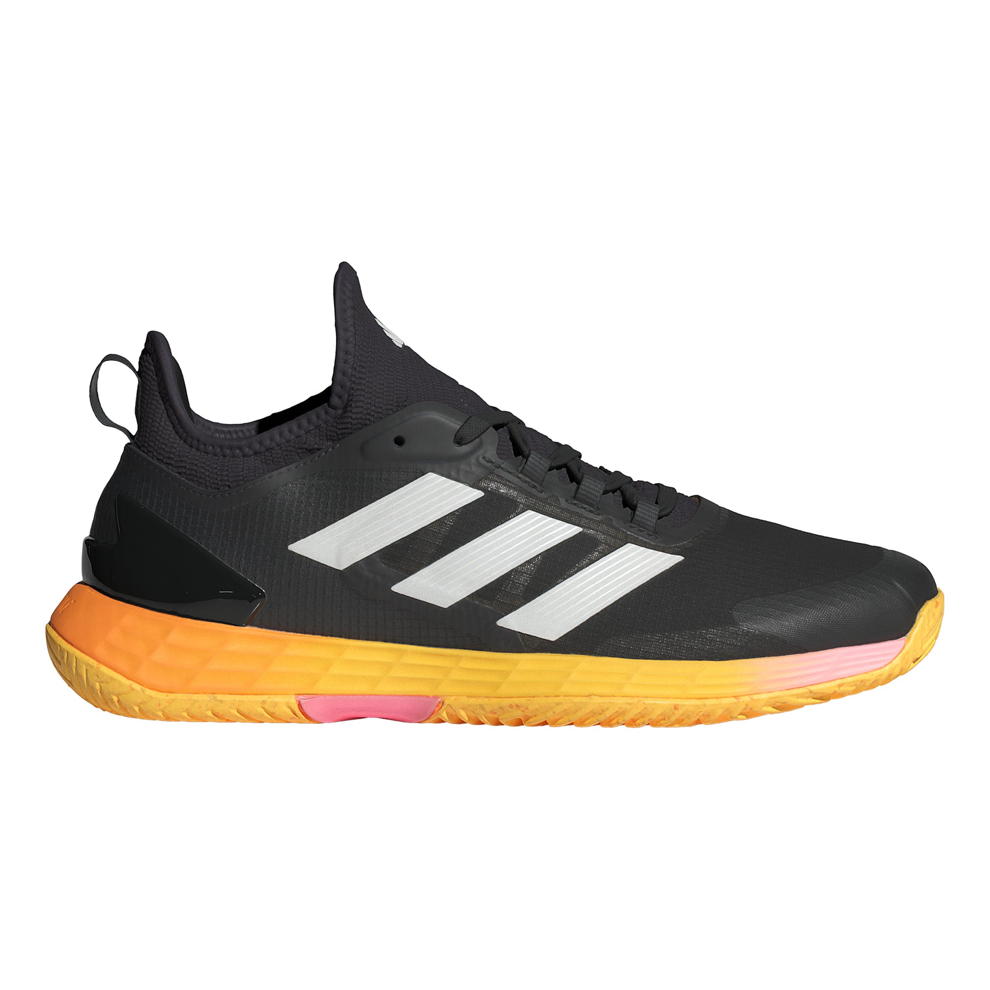 adidas adizero Ubersonic 4.1 Scarpa per tutte le superfici Uomini - nero, arancione