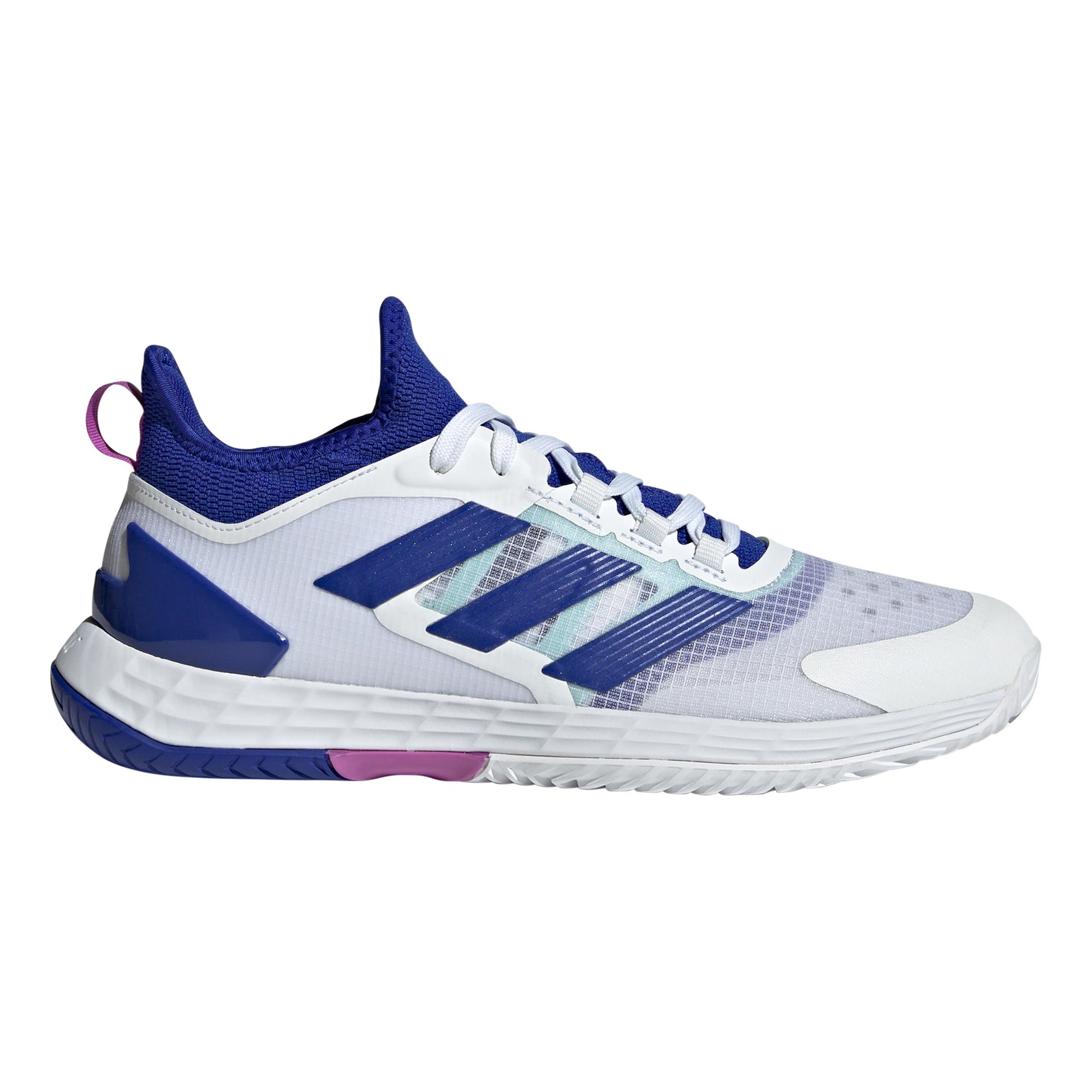 adidas adizero Ubersonic 4.1 Scarpa per tutte le superfici Uomini - bianco, blu