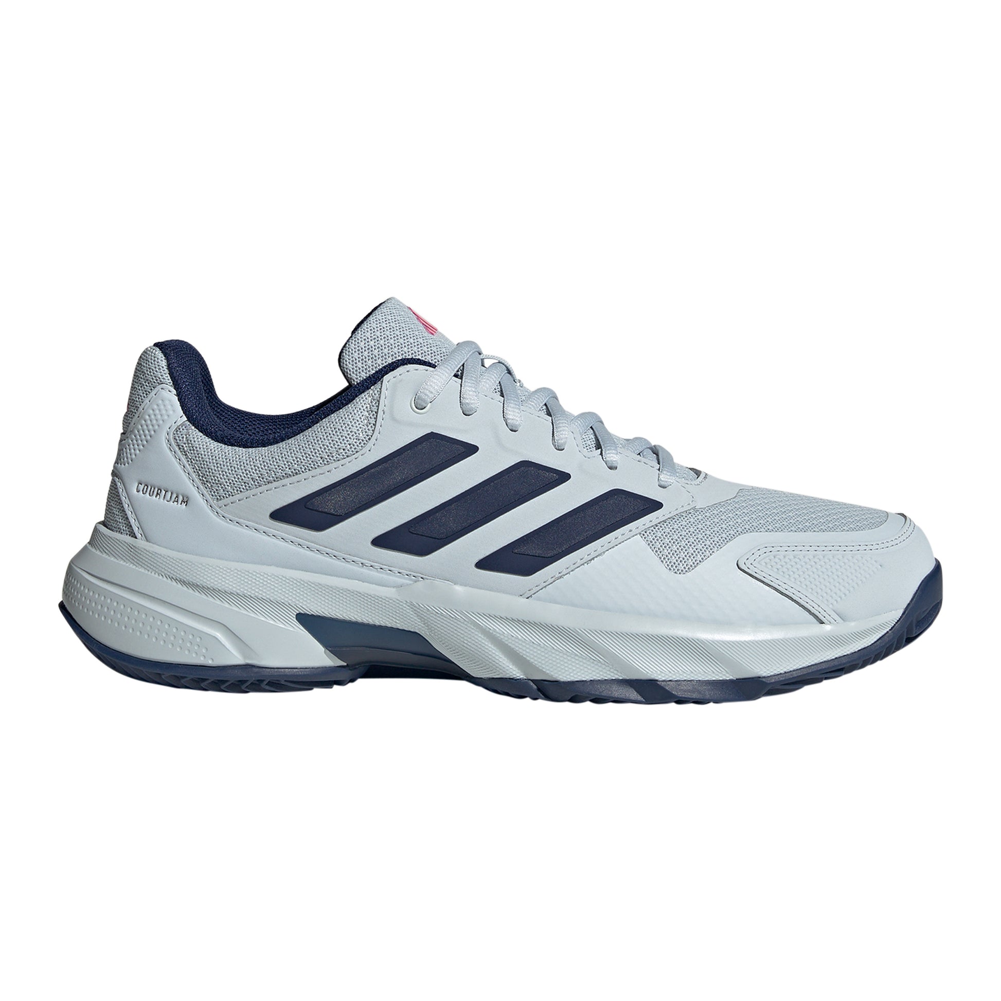 adidas CourtJam Control 3 Scarpa per tutte le superfici Uomini - grigio chiaro, blu scuro
