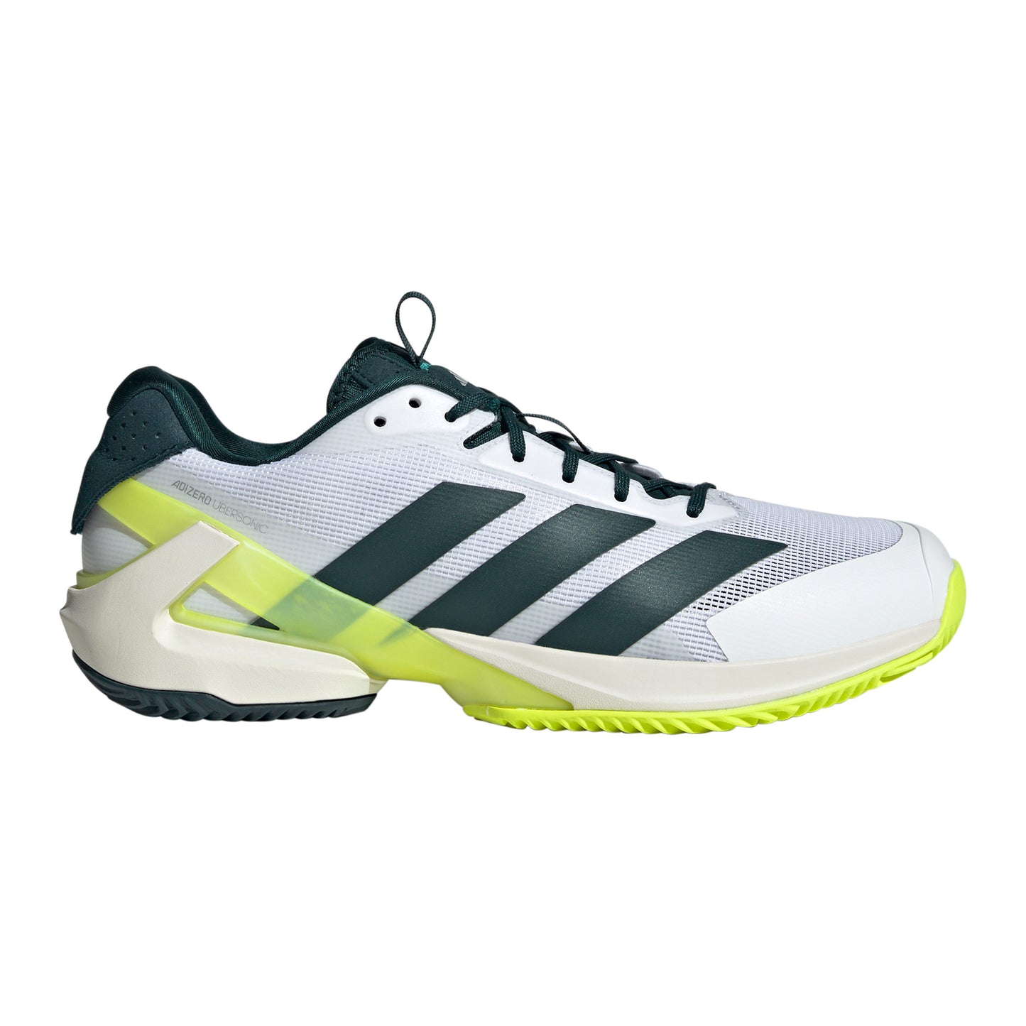 adidas adizero Ubersonic 5 Scarpa per terra rossa Uomini - bianco, verde scuro