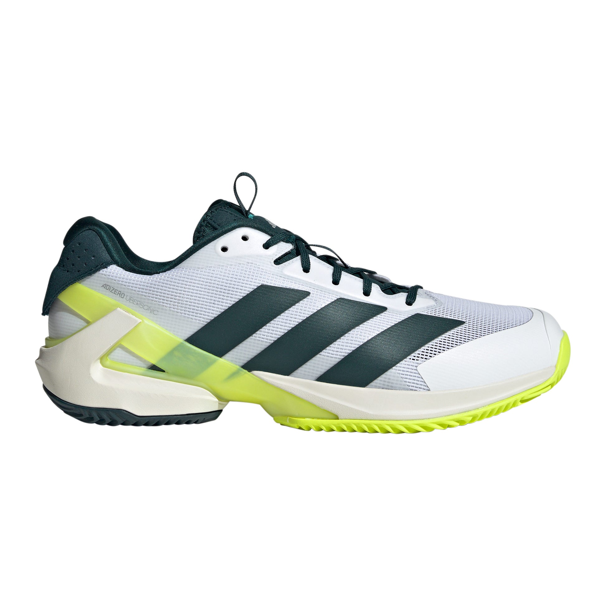 adidas adizero Ubersonic 5 Scarpa per terra rossa Uomini - bianco, verde scuro