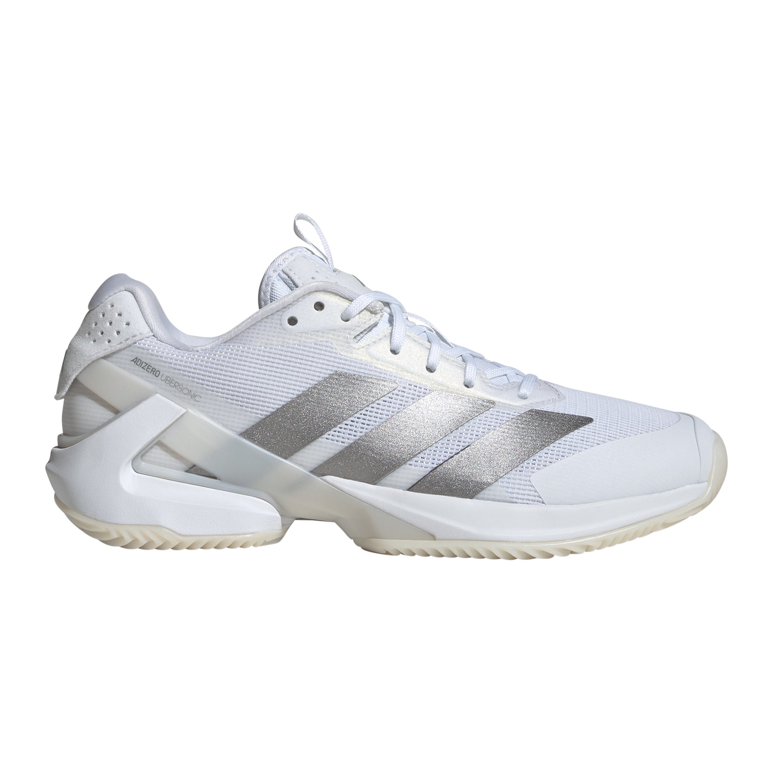 adidas adizero Ubersonic 5 Scarpa per terra rossa Donna - bianco, argento