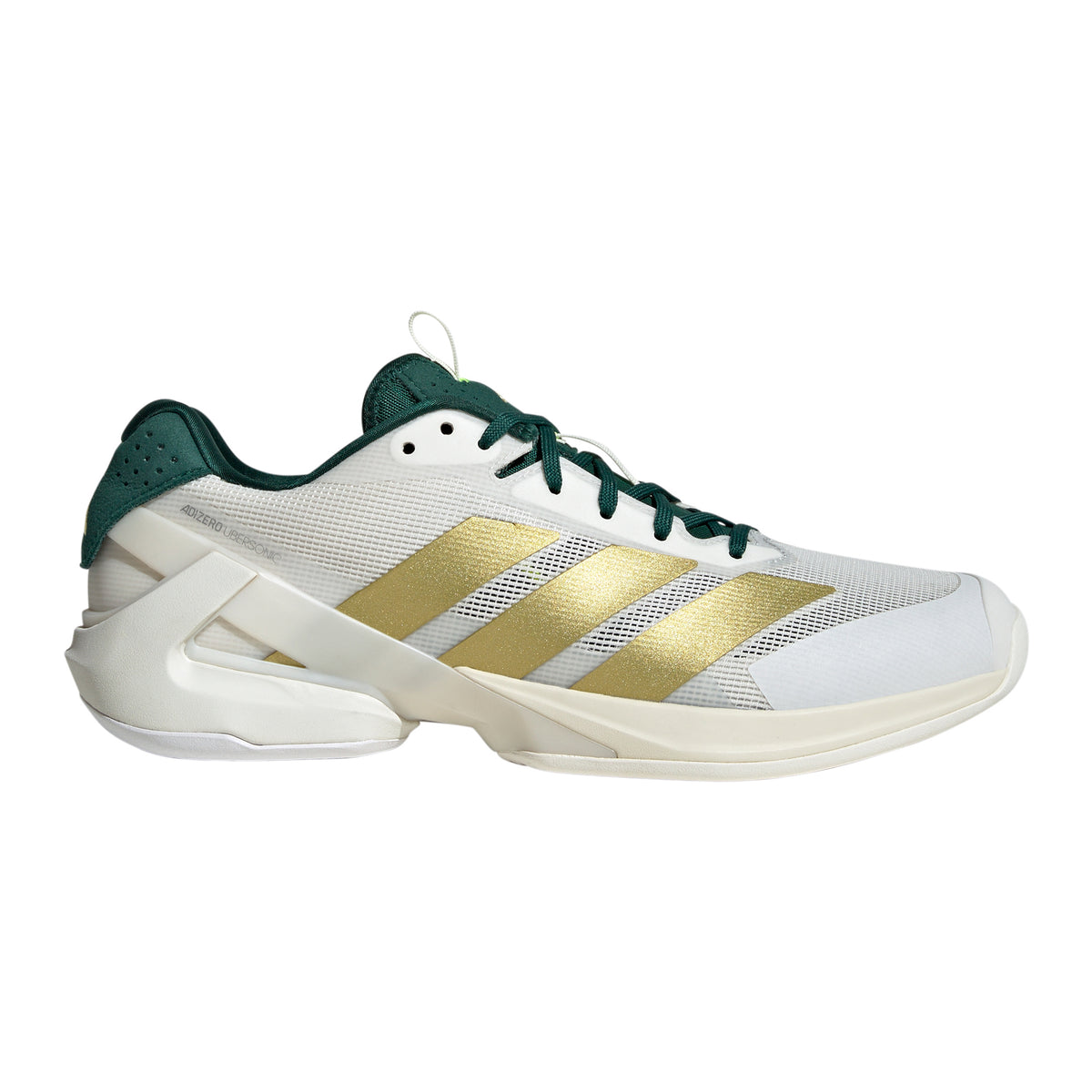 adidas adizero Ubersonic 5  Scarpa per tutte le superfici Uomini - bianco, oro