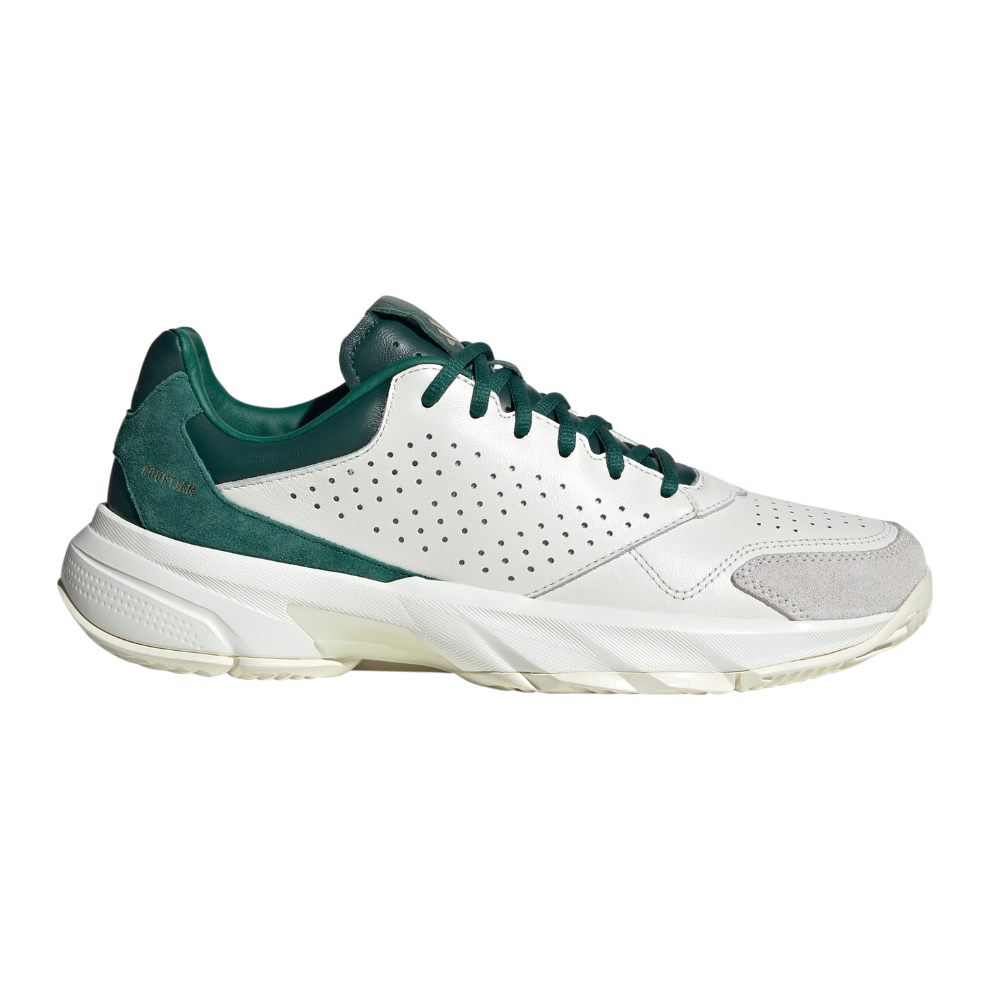 adidas CourtJam Control 3 Scarpa per tutte le superfici Uomini - bianco, verde scuro