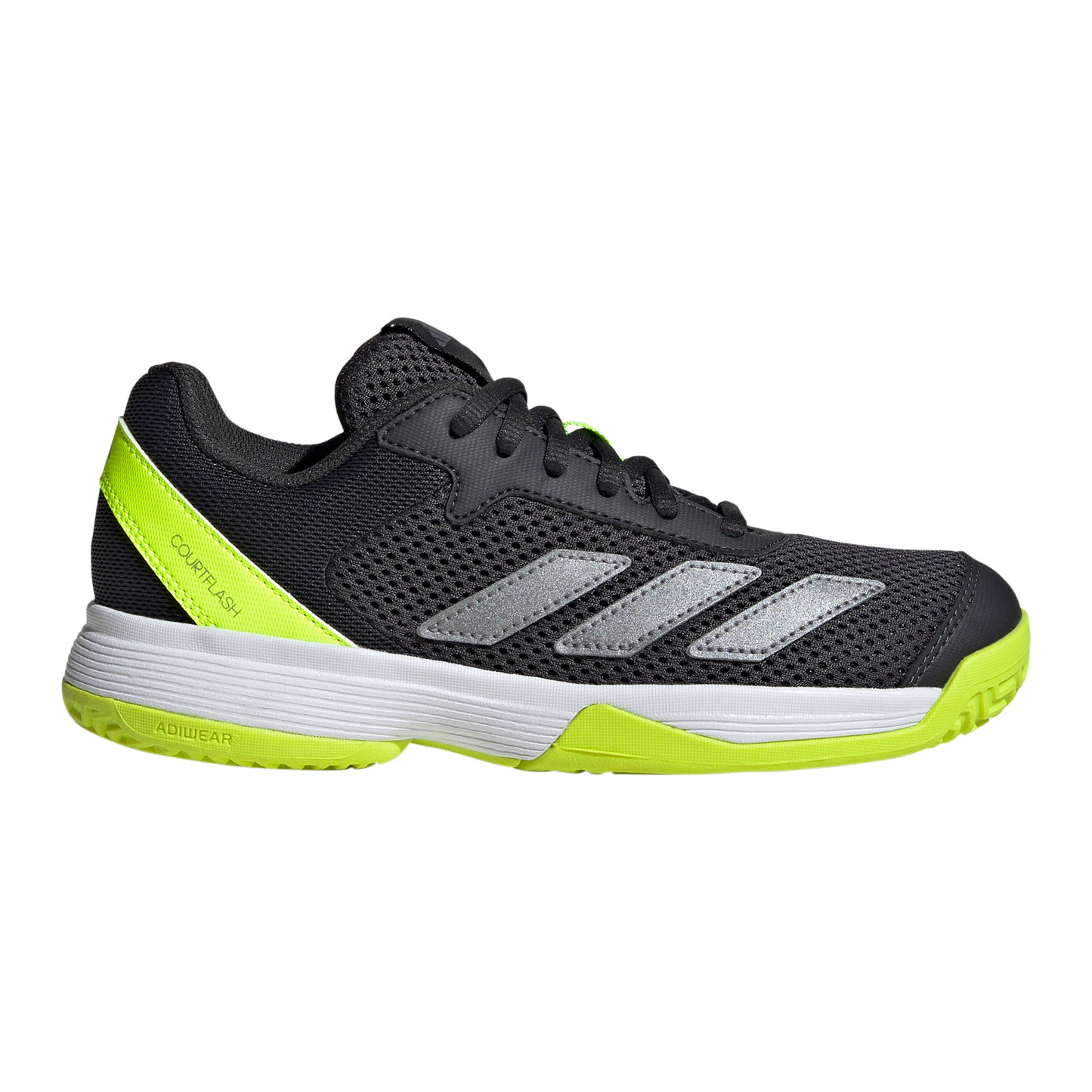 adidas Courtflash Scarpa per tutte le superfici Bambini - nero, lime