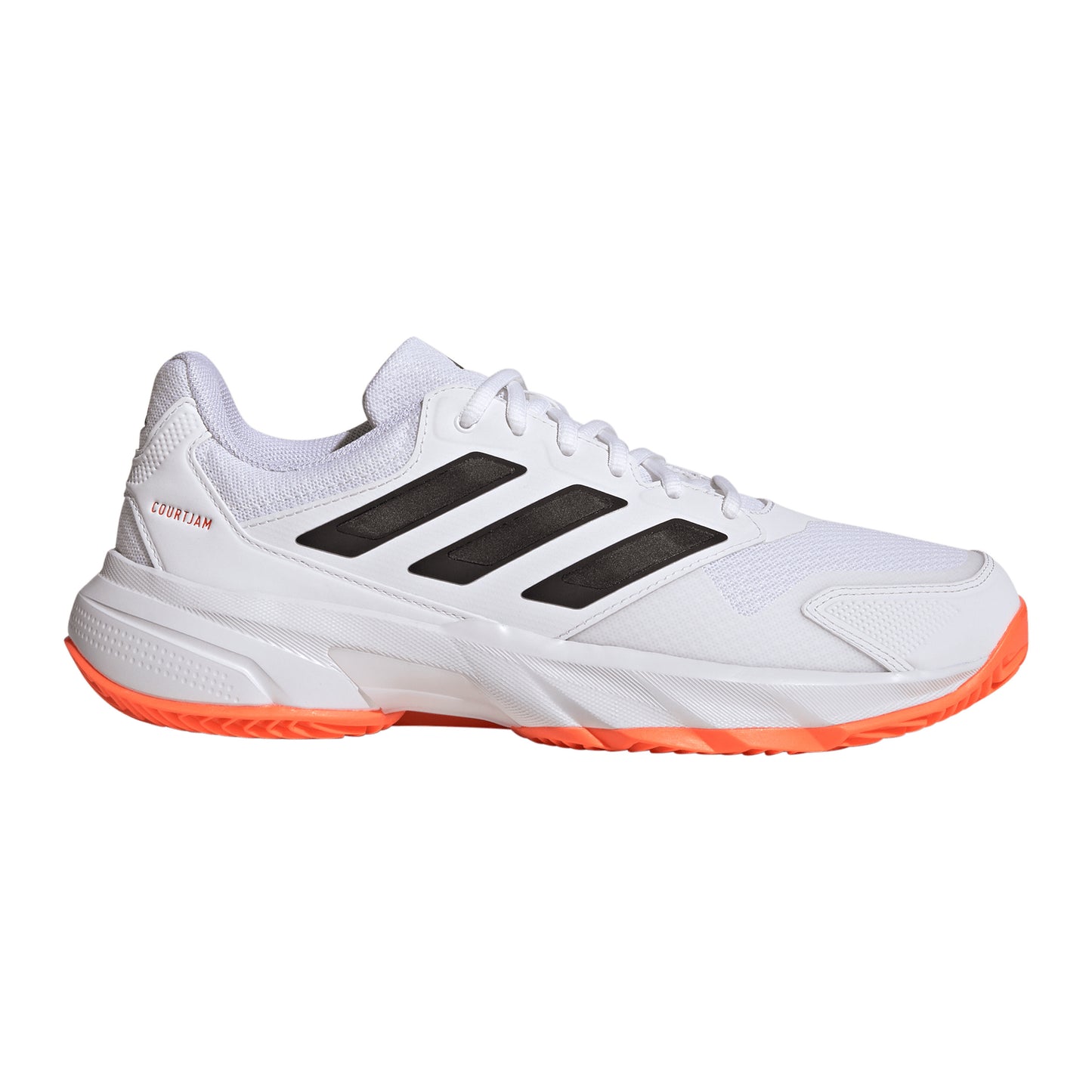adidas CourtJam Control 3 Scarpa per tutte le superfici Uomini - bianco, arancione
