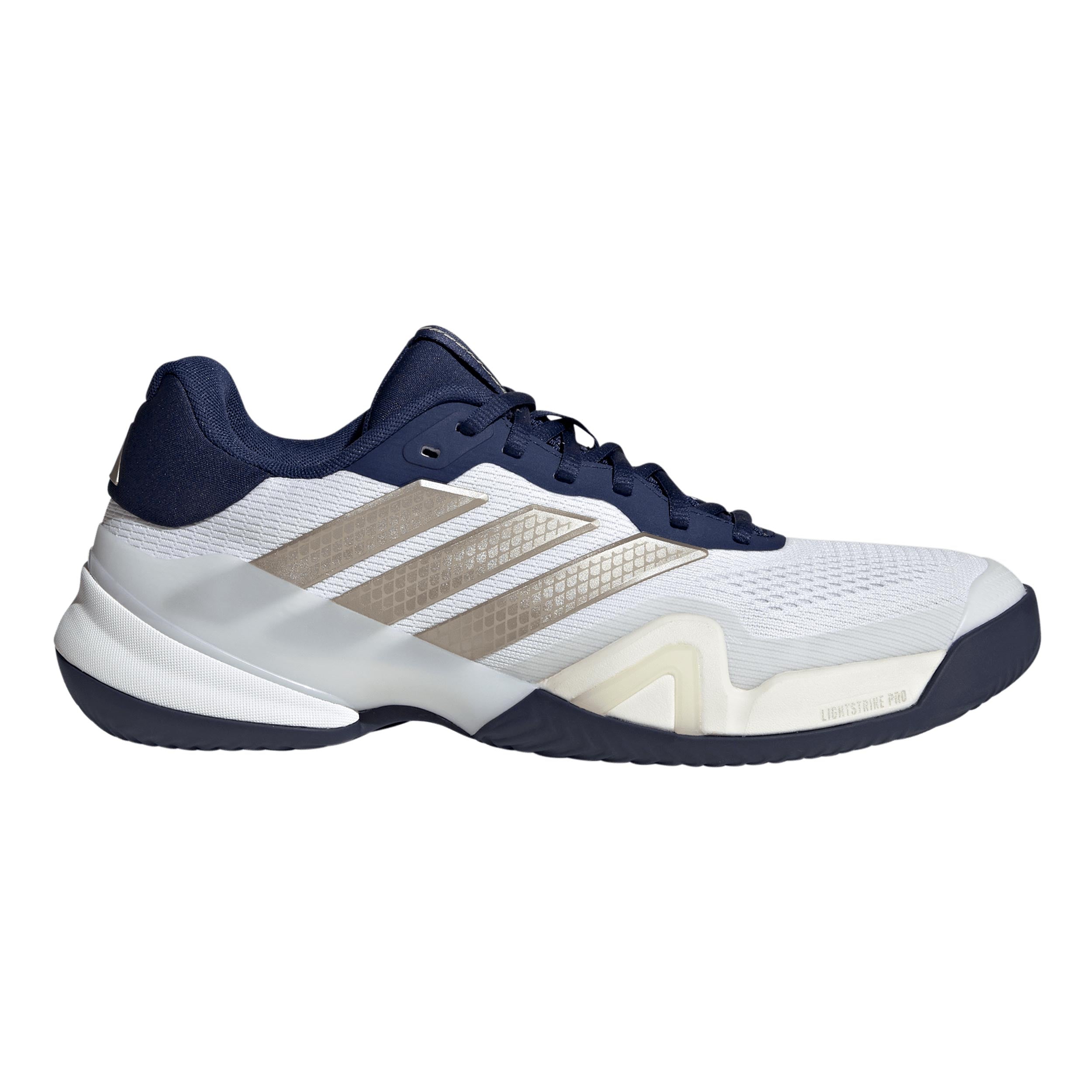 adidas Barricade 14 Scarpa per terra rossa Uomini - grigio chiaro, blu scuro