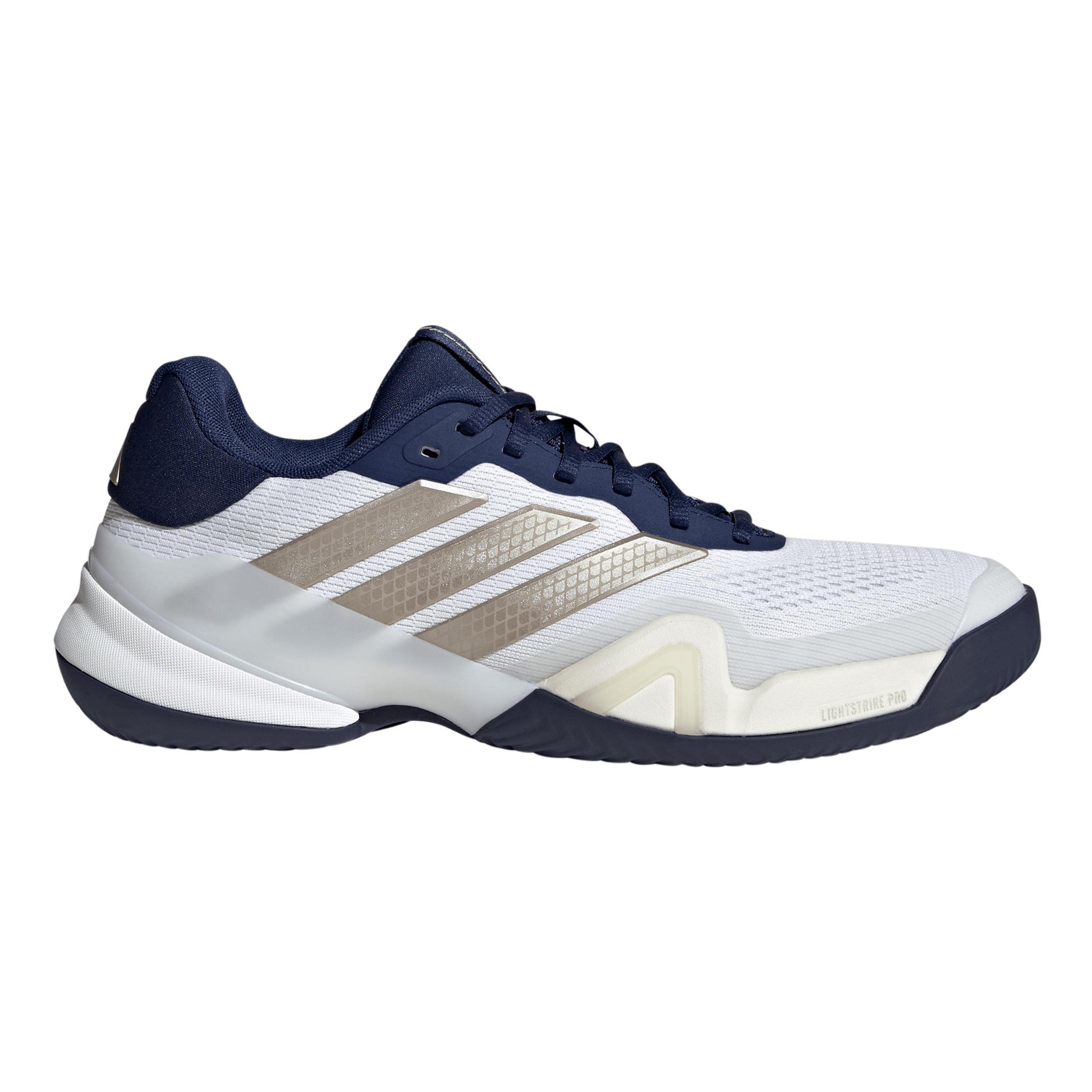 adidas Barricade 14 Scarpa per terra rossa Uomini - grigio chiaro, blu scuro