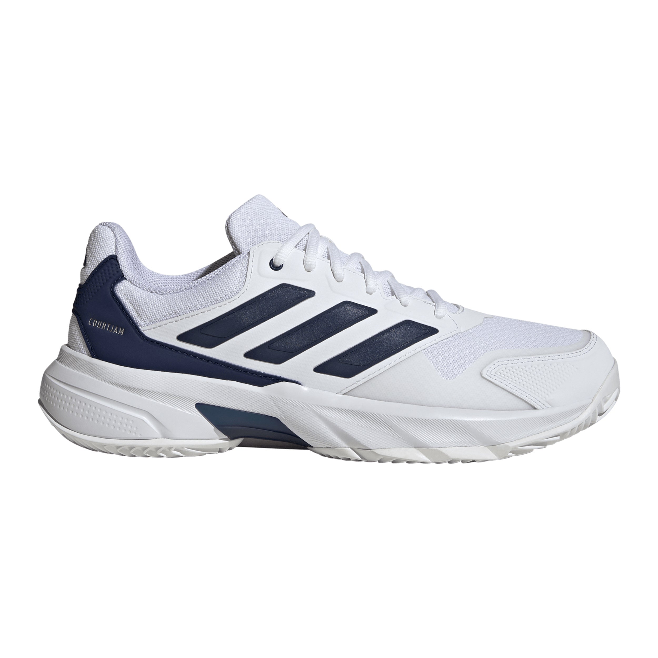 adidas CourtJam Control 3 Scarpa per tutte le superfici Uomini - bianco, blu scuro