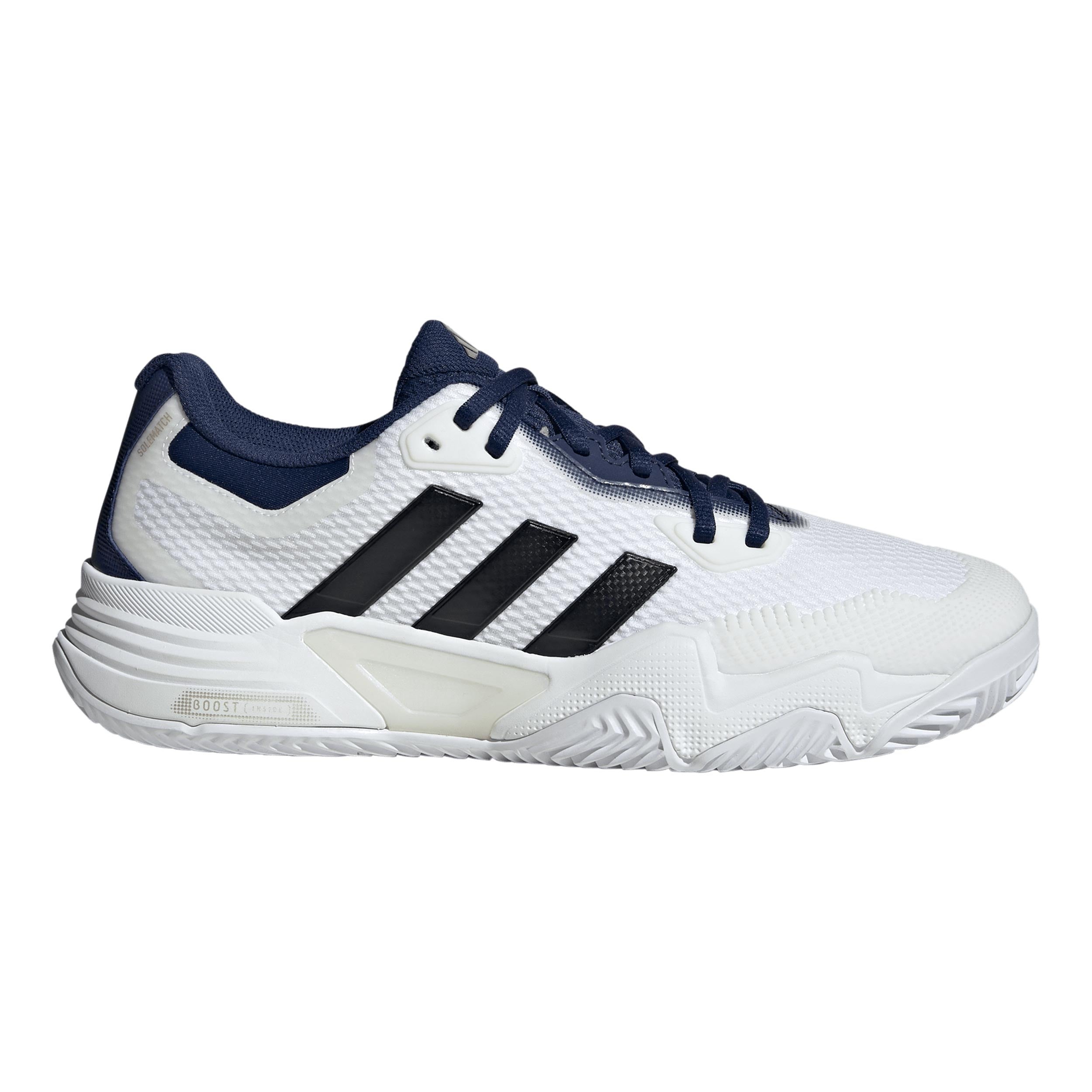 adidas Solematch Control 2 Scarpa per terra rossa Uomini - bianco, nero