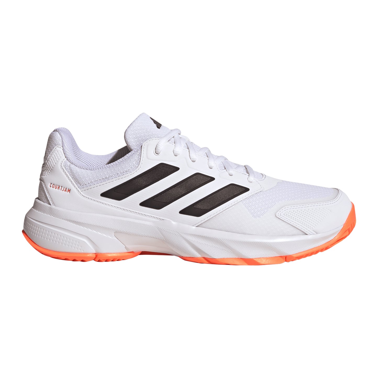 adidas CourtJam Control 3 Scarpa per tutte le superfici Uomini - bianco, arancione