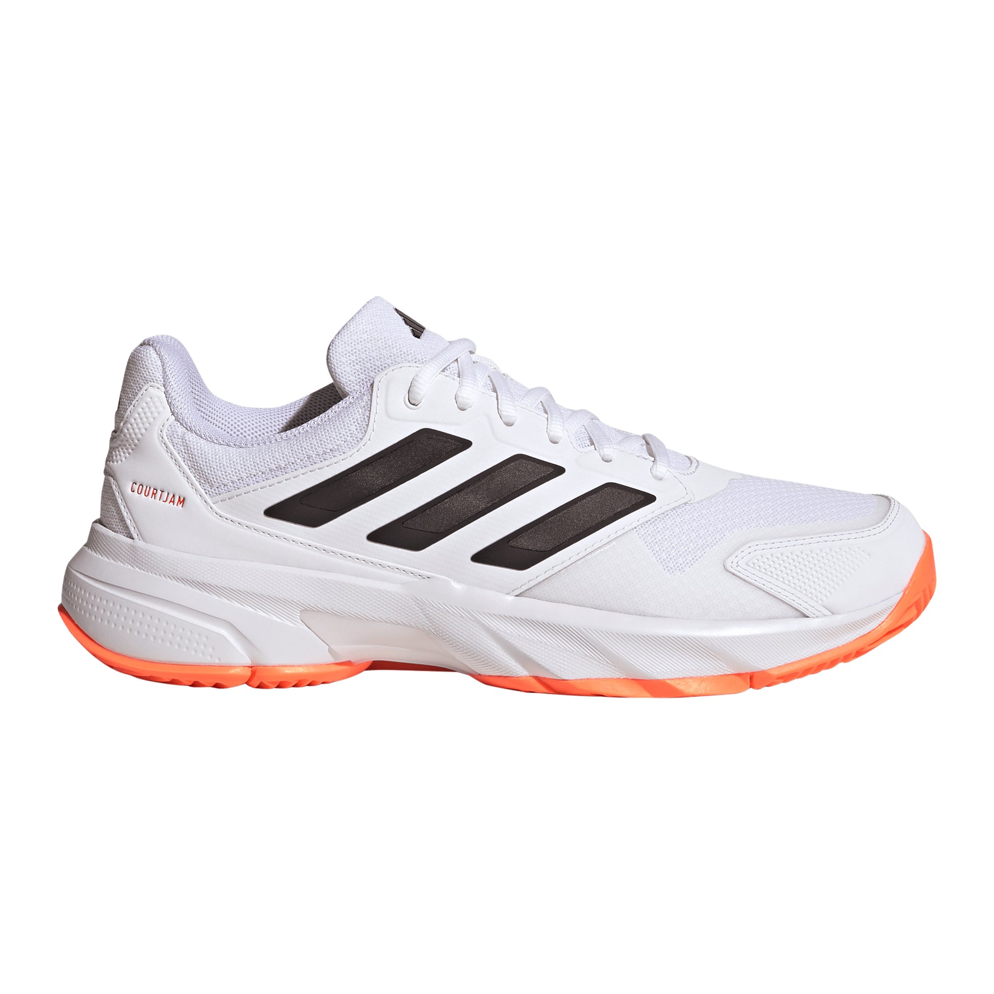 adidas CourtJam Control 3 Scarpa per tutte le superfici Uomini - bianco, arancione