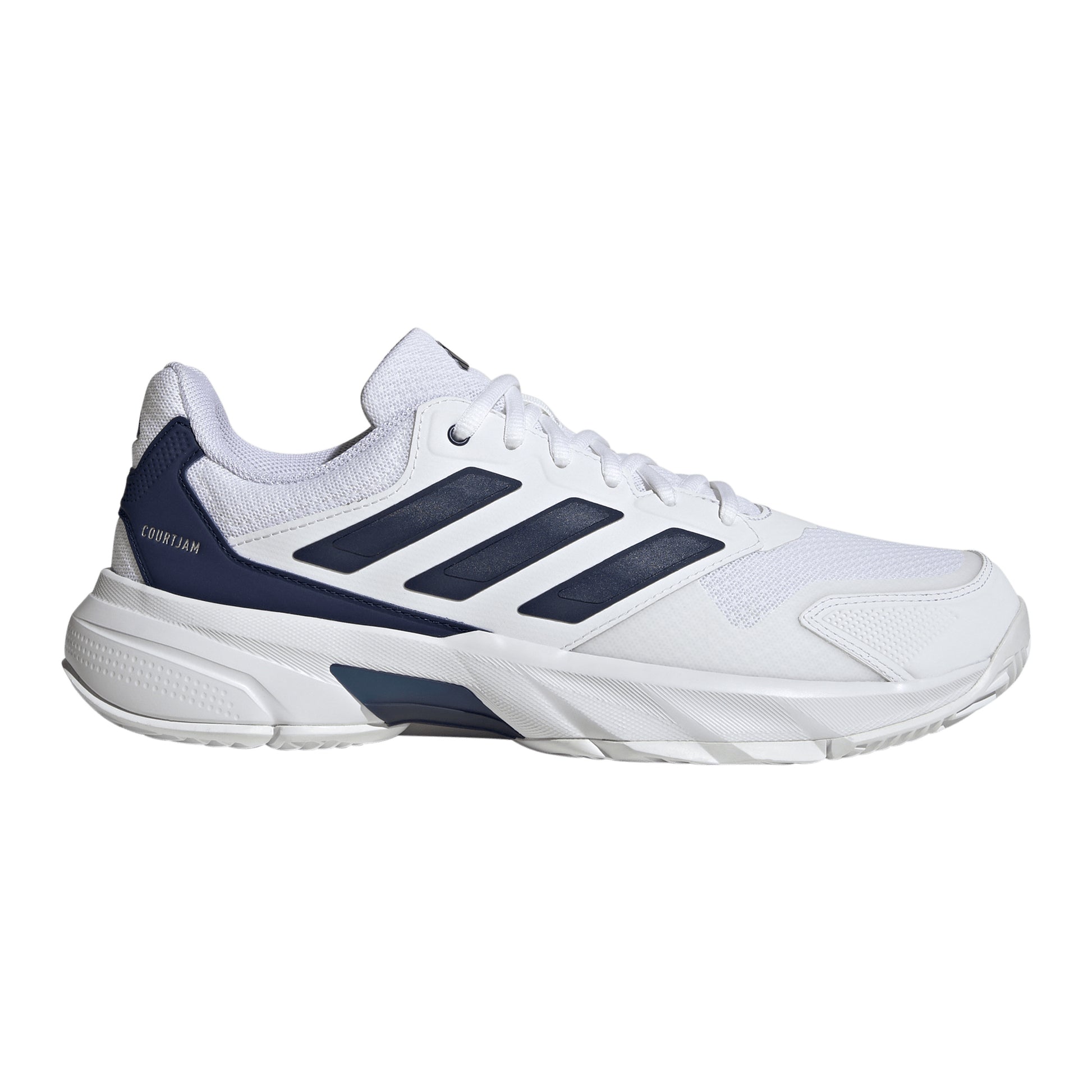adidas CourtJam Control 3 Scarpa per tutte le superfici Uomini - bianco, blu scuro