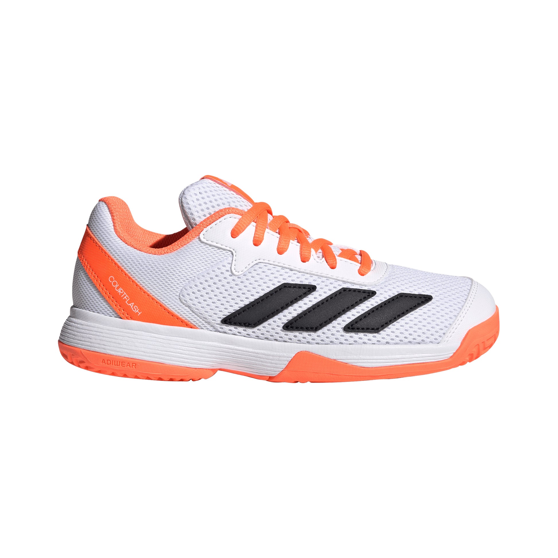 adidas Courtflash Scarpa per tutte le superfici Bambini - bianco, arancione