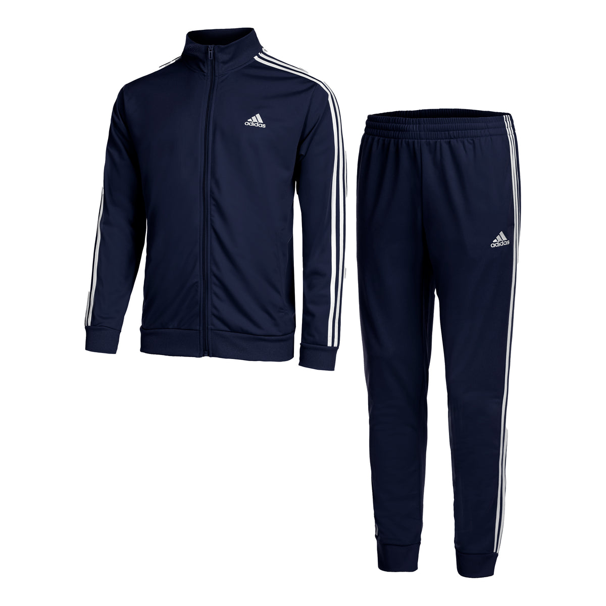 adidas 3Stripes Training Tuta da allenamento Uomini - blu scuro, bianco