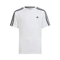 Train AEROREADY 3-Stripes Regular-Fit Maglietta Ragazzi - bianco, nero