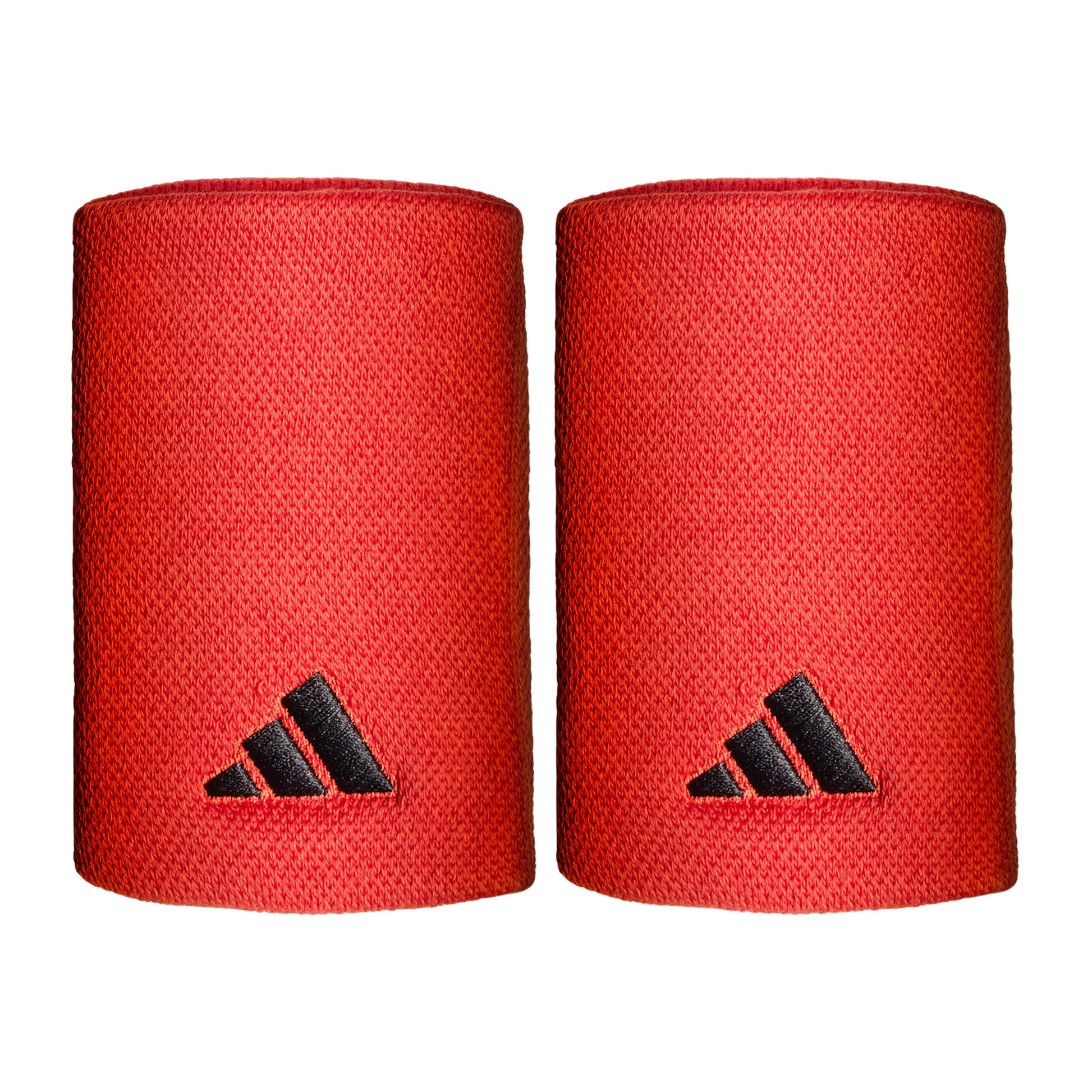 adidas Polsino anti sudore Confezione da 2 corto - rosso, nero