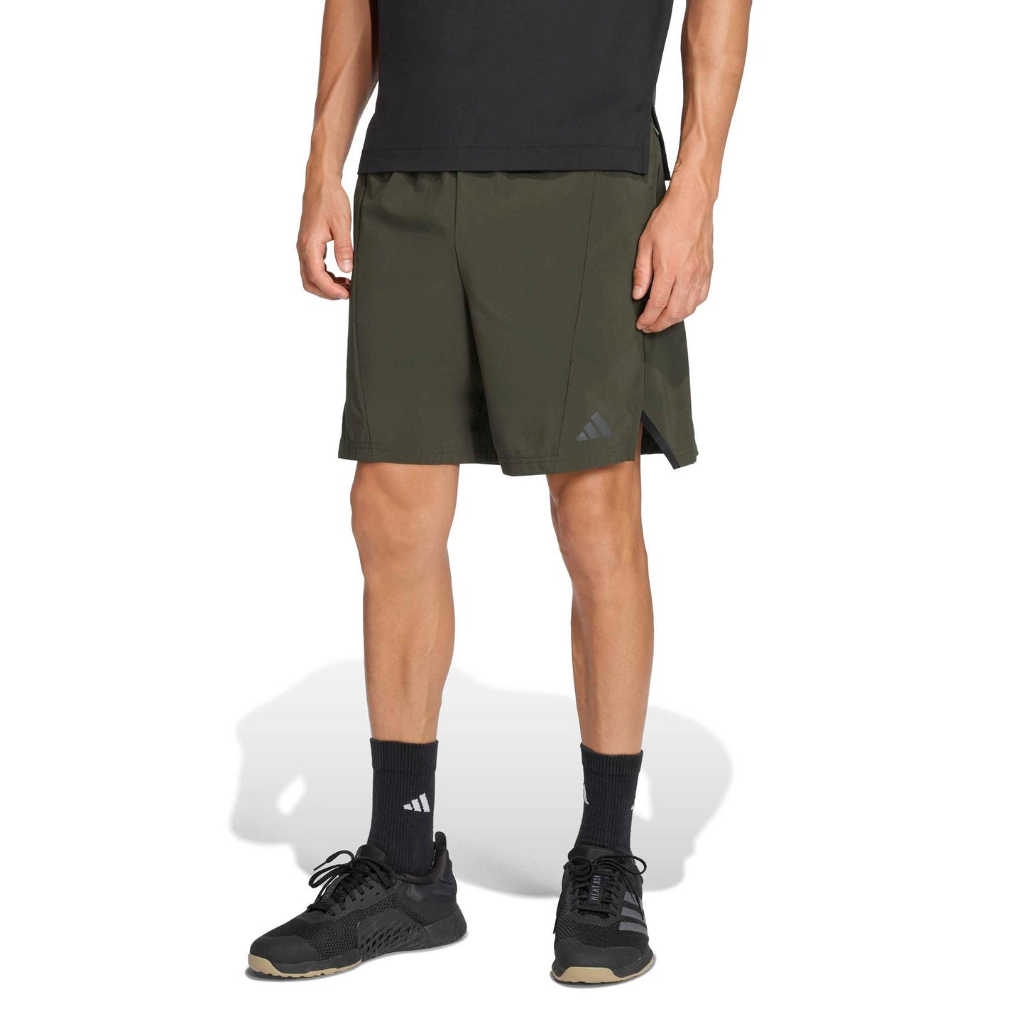 adidas D4T 7Inch Pantaloncini Uomini-verde scuro