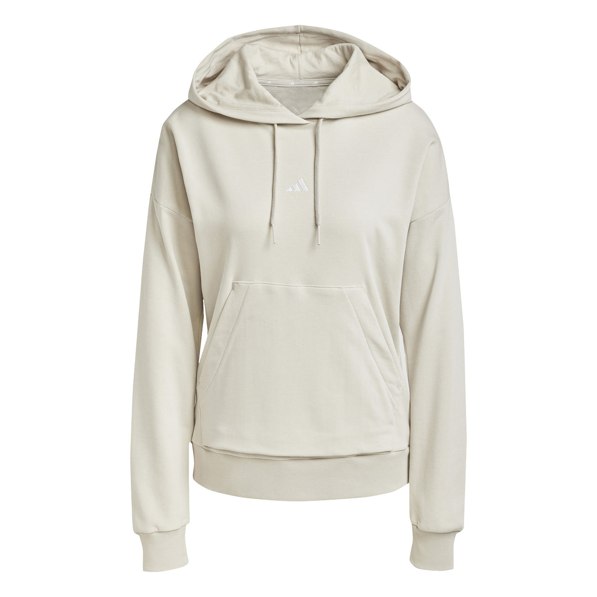 adidas Essentials Small Logo Felpa con cappuccio Donna - grigio,