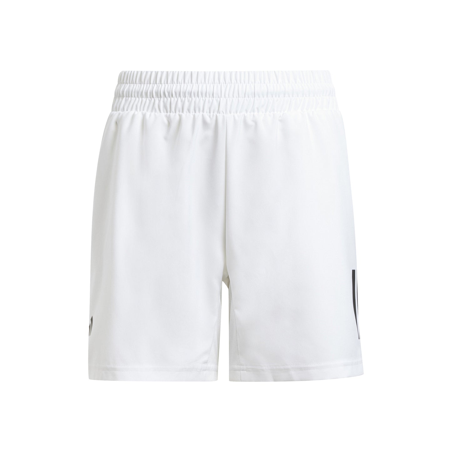 adidas Club 3 Stripes 5in Pantaloncini Ragazzi-Bianco