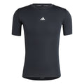 TechFit Compression Maglietta Uomini-Nero