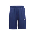 Training Essentials 3 Stripes 8in Pantaloncini Bambini-Blu Scuro,Bianco