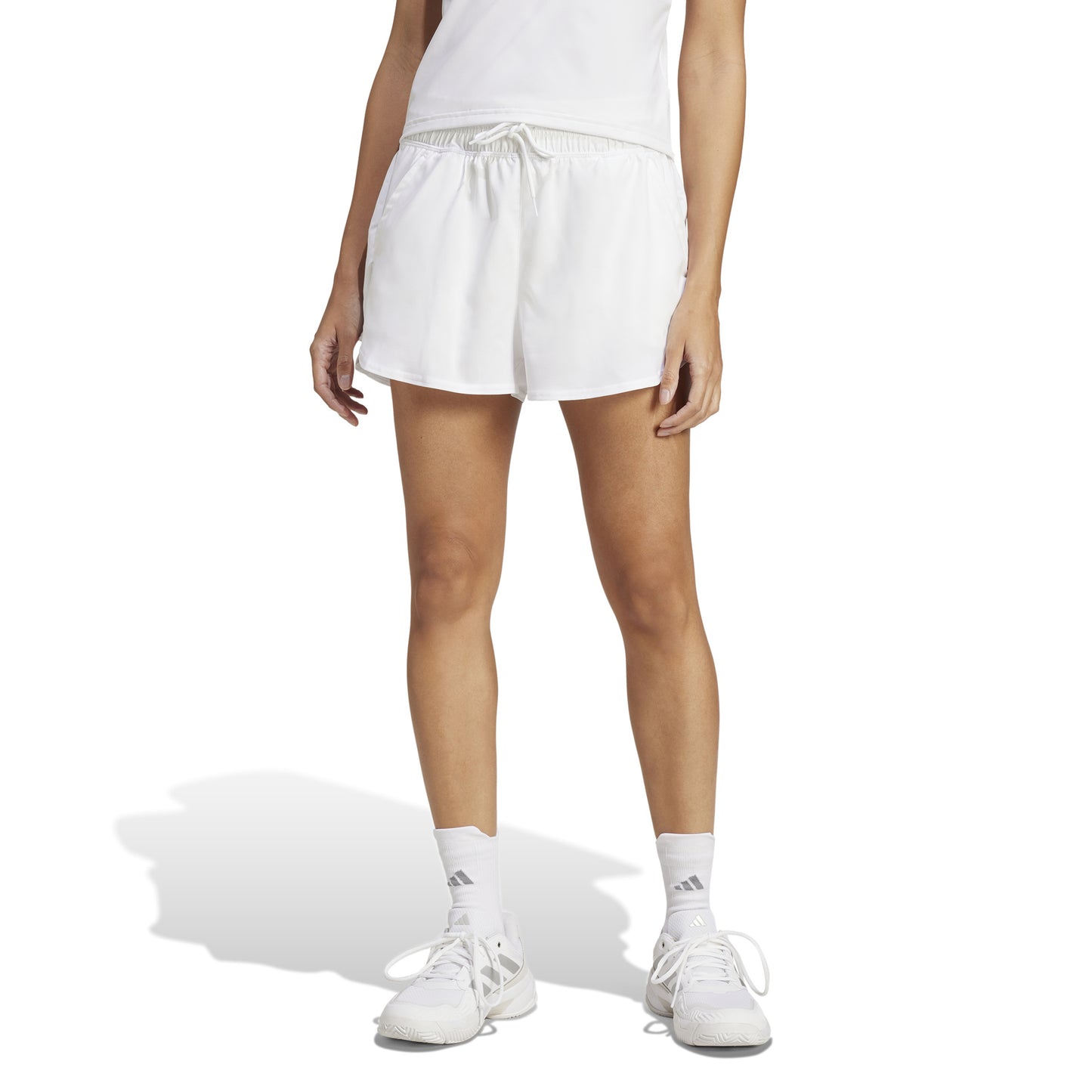 adidas Club 2in Pantaloncini Donna-Bianco