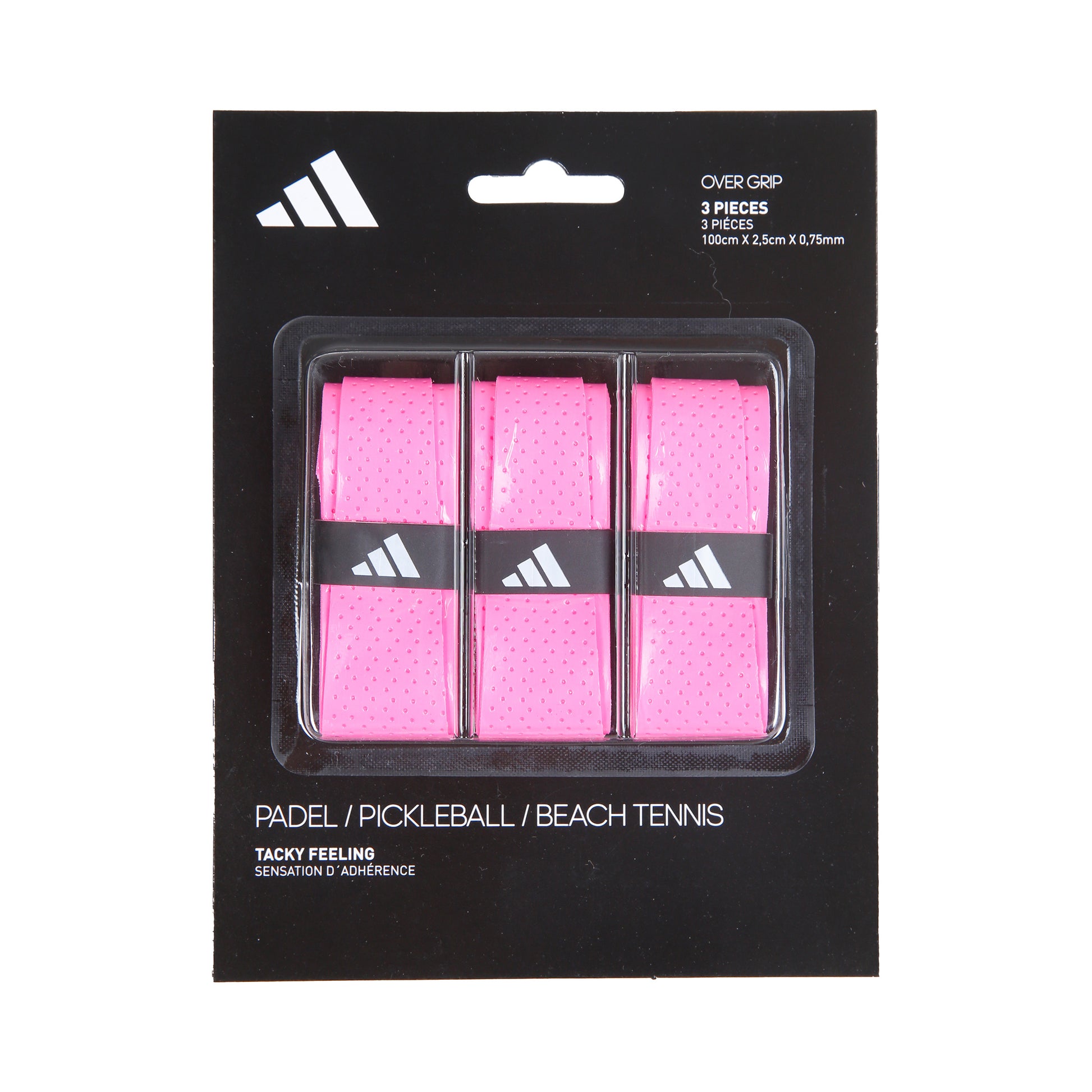 adidas Padel Overgrip Confezione Da 3-Rosa