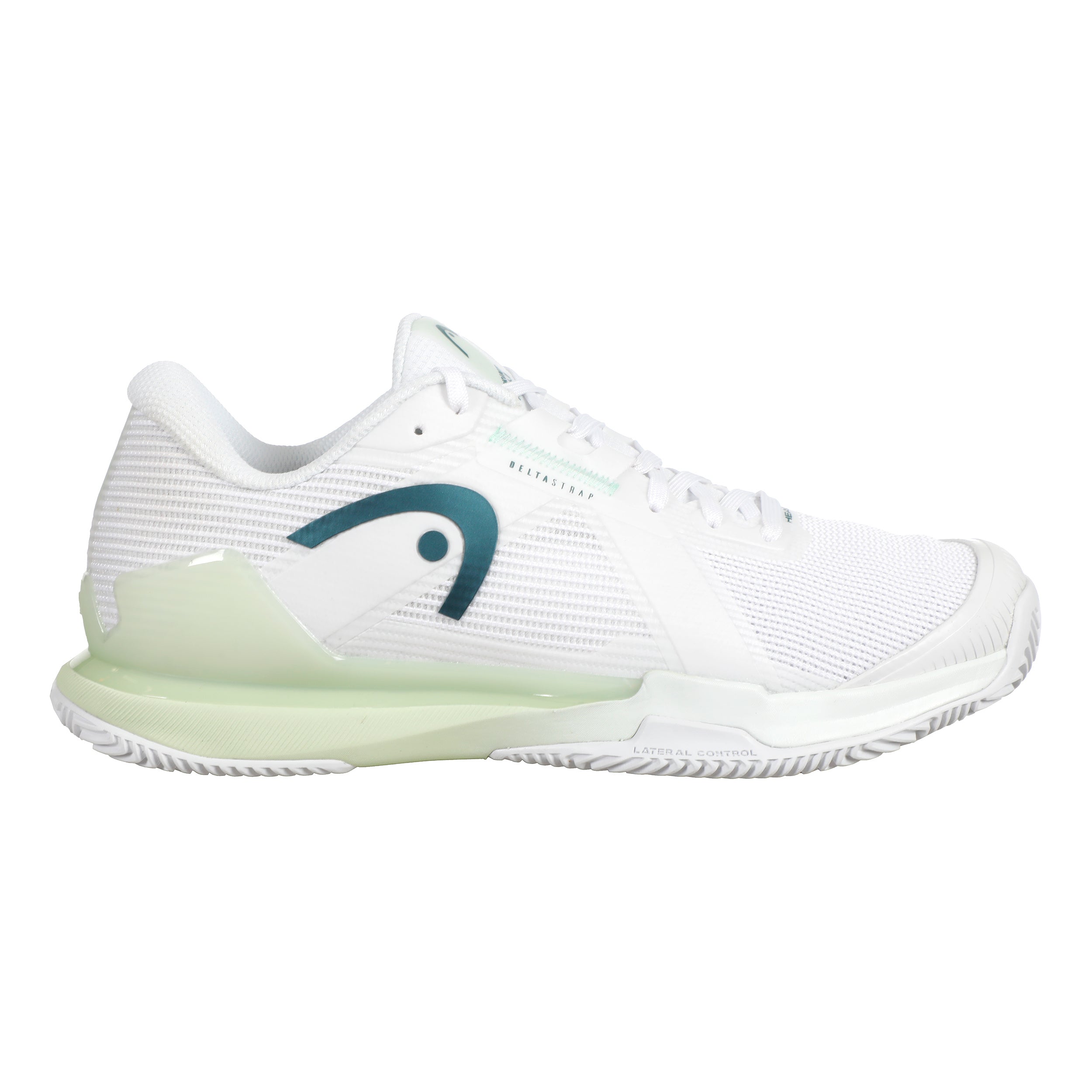 HEAD Sprint Pro 4.0 Scarpa Per Terra Rossa Donna-Bianco,Verde Chiaro