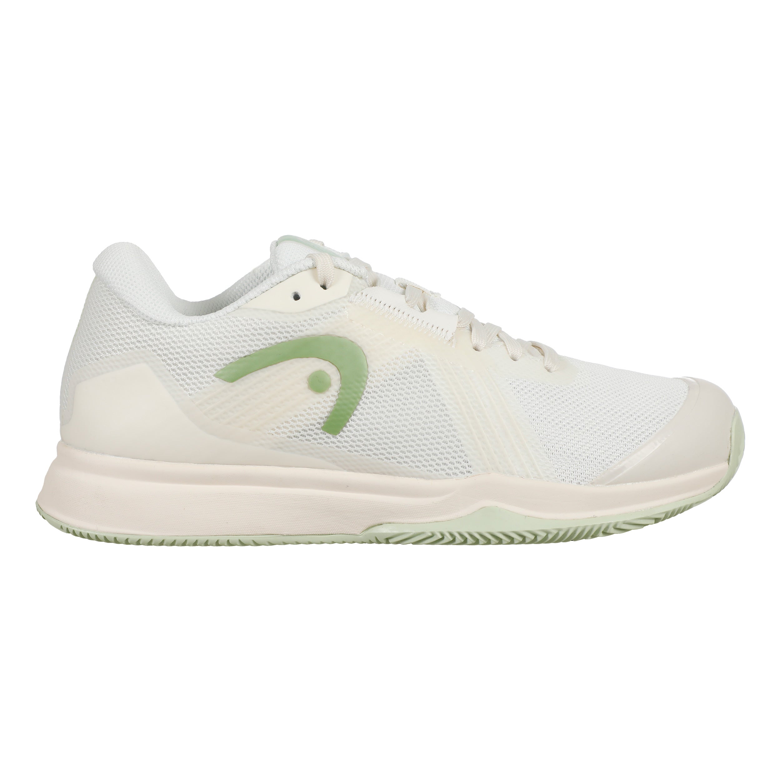 HEAD Sprint Team 4.0 Scarpa Per Terra Rossa Donna-Crema,Verde Chiaro