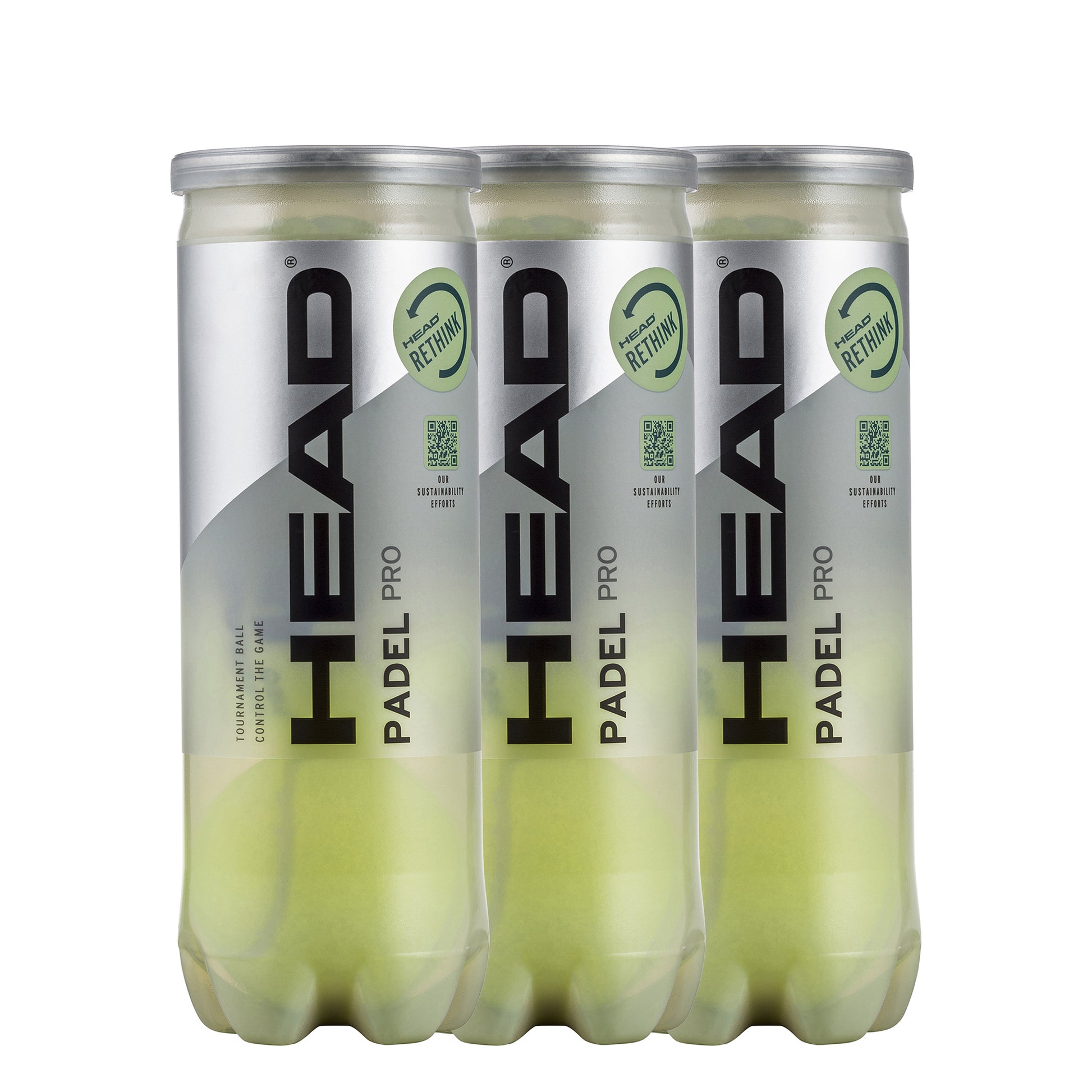 HEAD 3 tubi da 3 Padel Pro