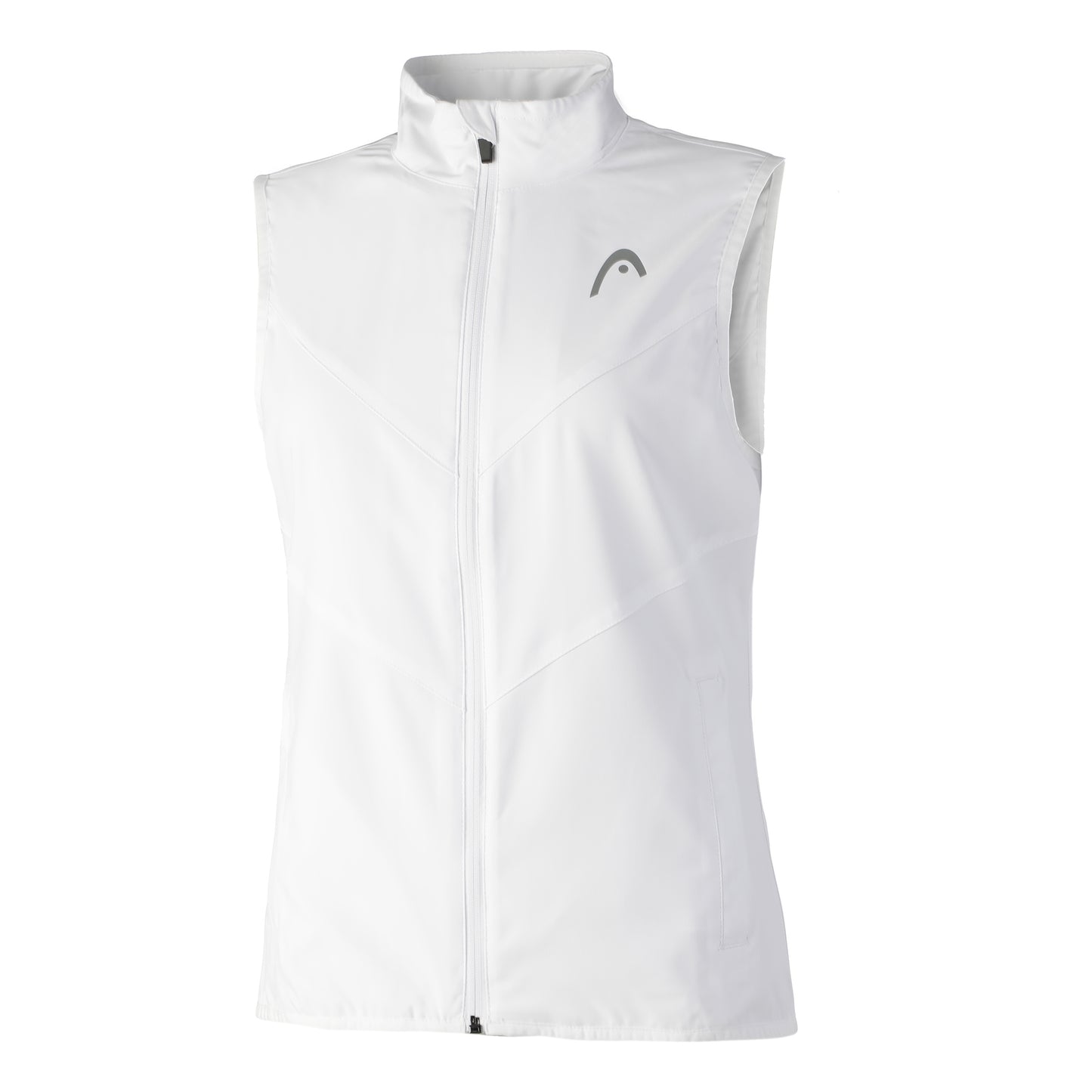 HEAD Club Gilet Donna-Bianco