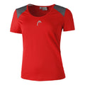 22 Tech Maglietta Donna - rosso,