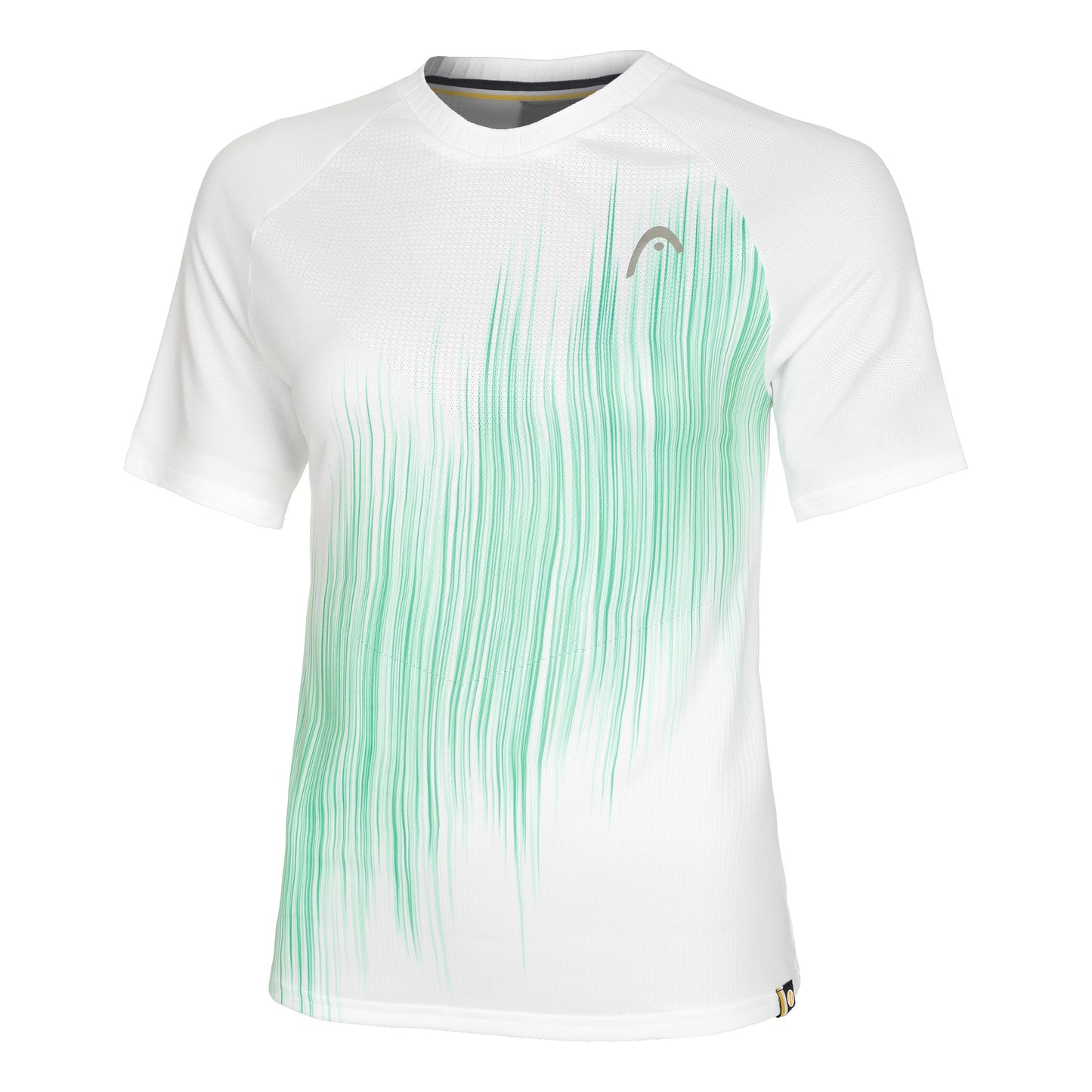 HEAD Performance Maglietta Donna-Bianco,Turchese