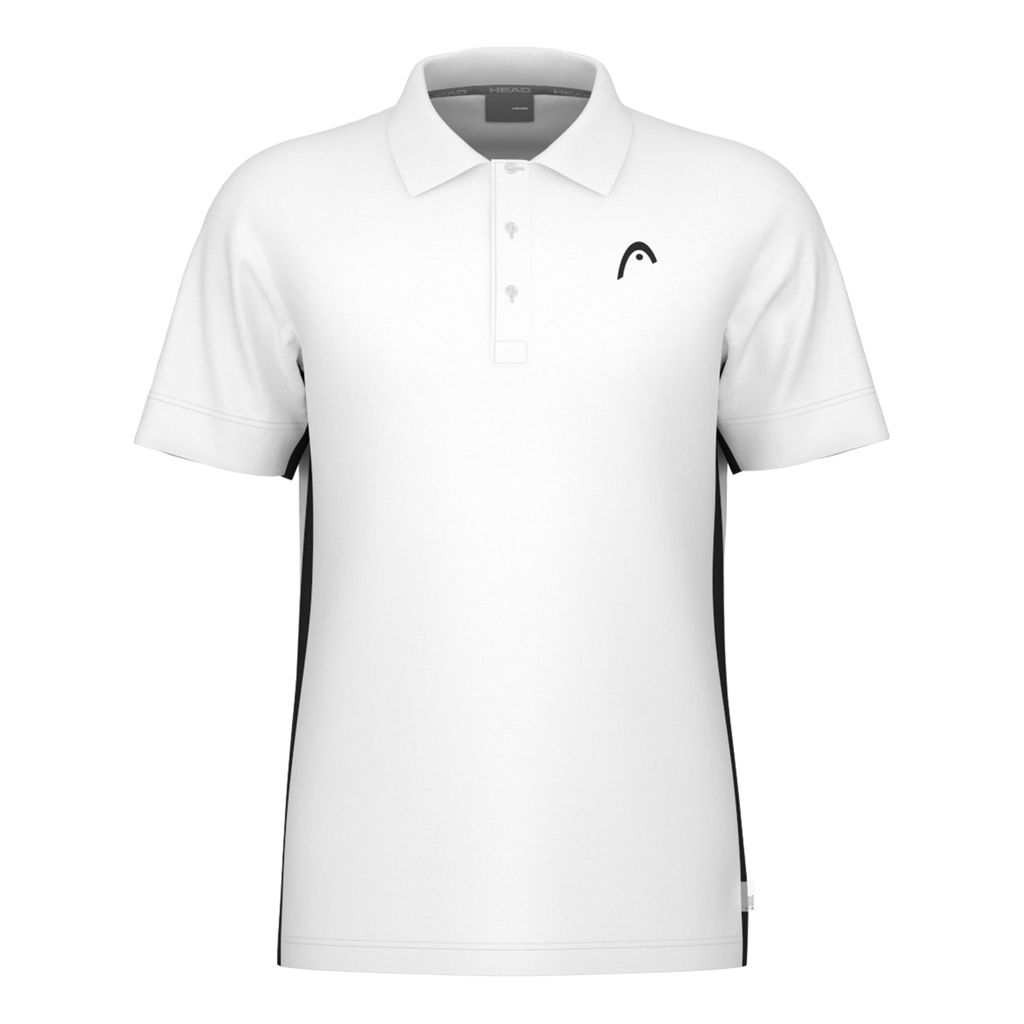 HEAD Slice Polo Uomini-Bianco
