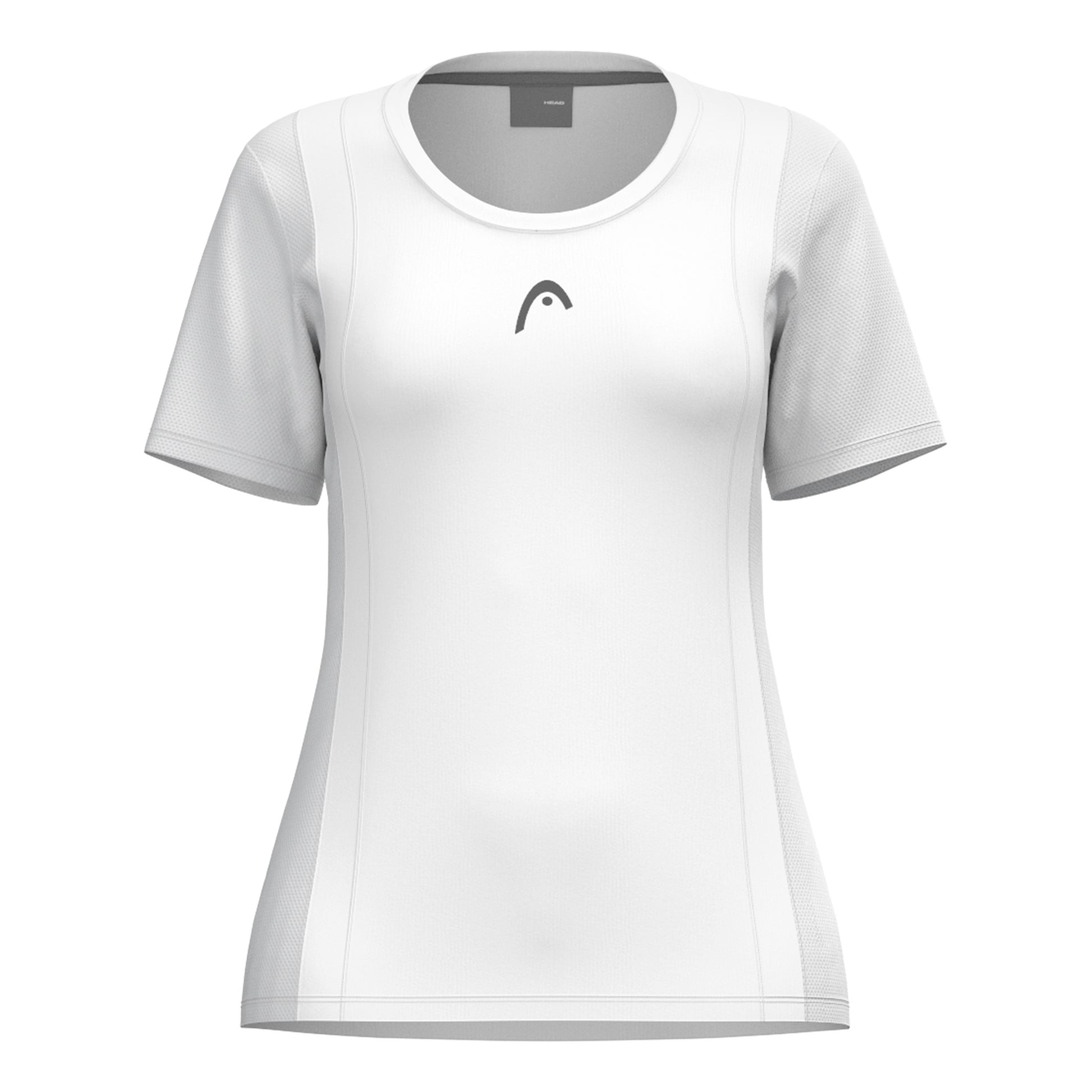 HEAD Club 25 Tech Maglietta Donna-Bianco