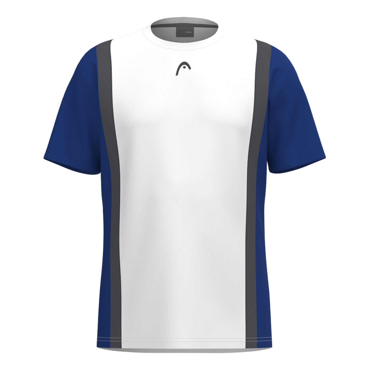 HEAD Club 25 Tech Maglietta Uomini-Bianco,Blu Scuro