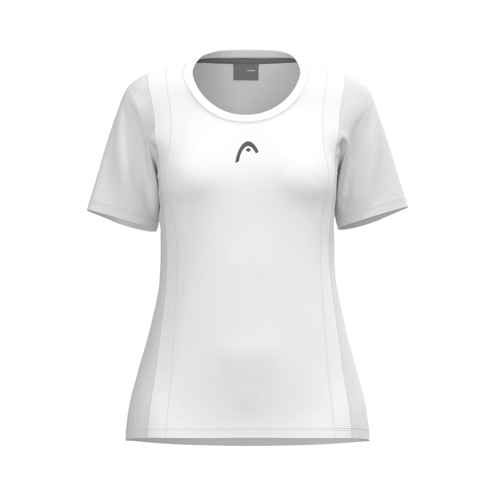 HEAD Club 25 Tech Maglietta Ragazze-Bianco
