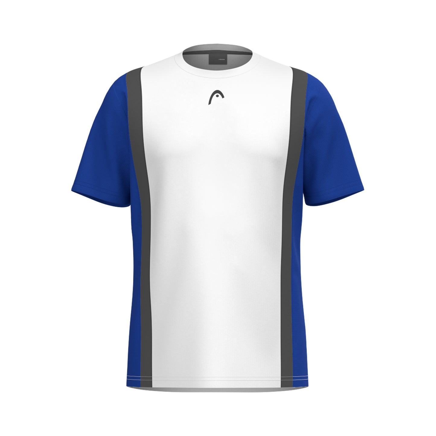 HEAD Club Tech Maglietta Ragazzi-Bianco,Blu Scuro
