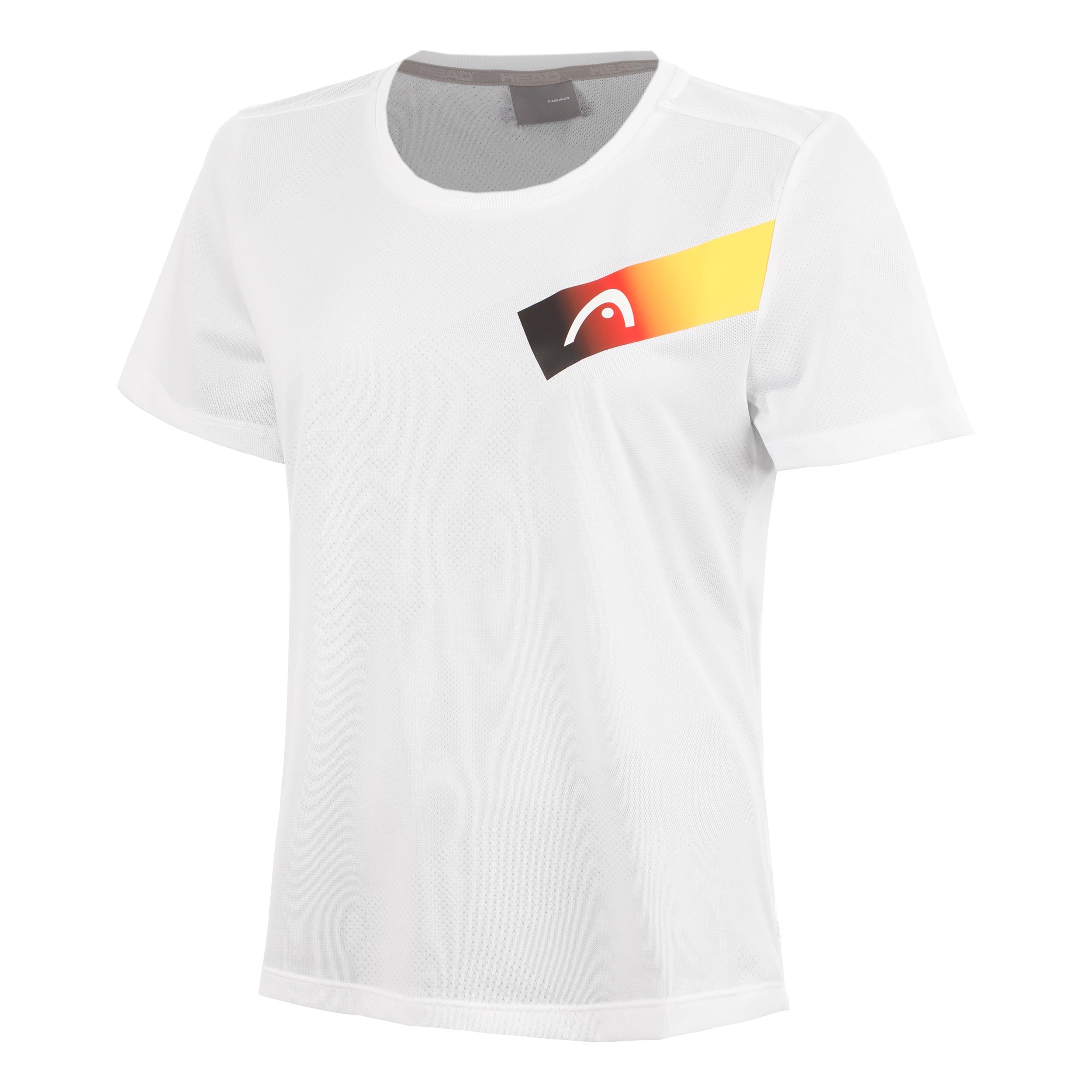HEAD DTB Pro Maglietta Donna-bianco