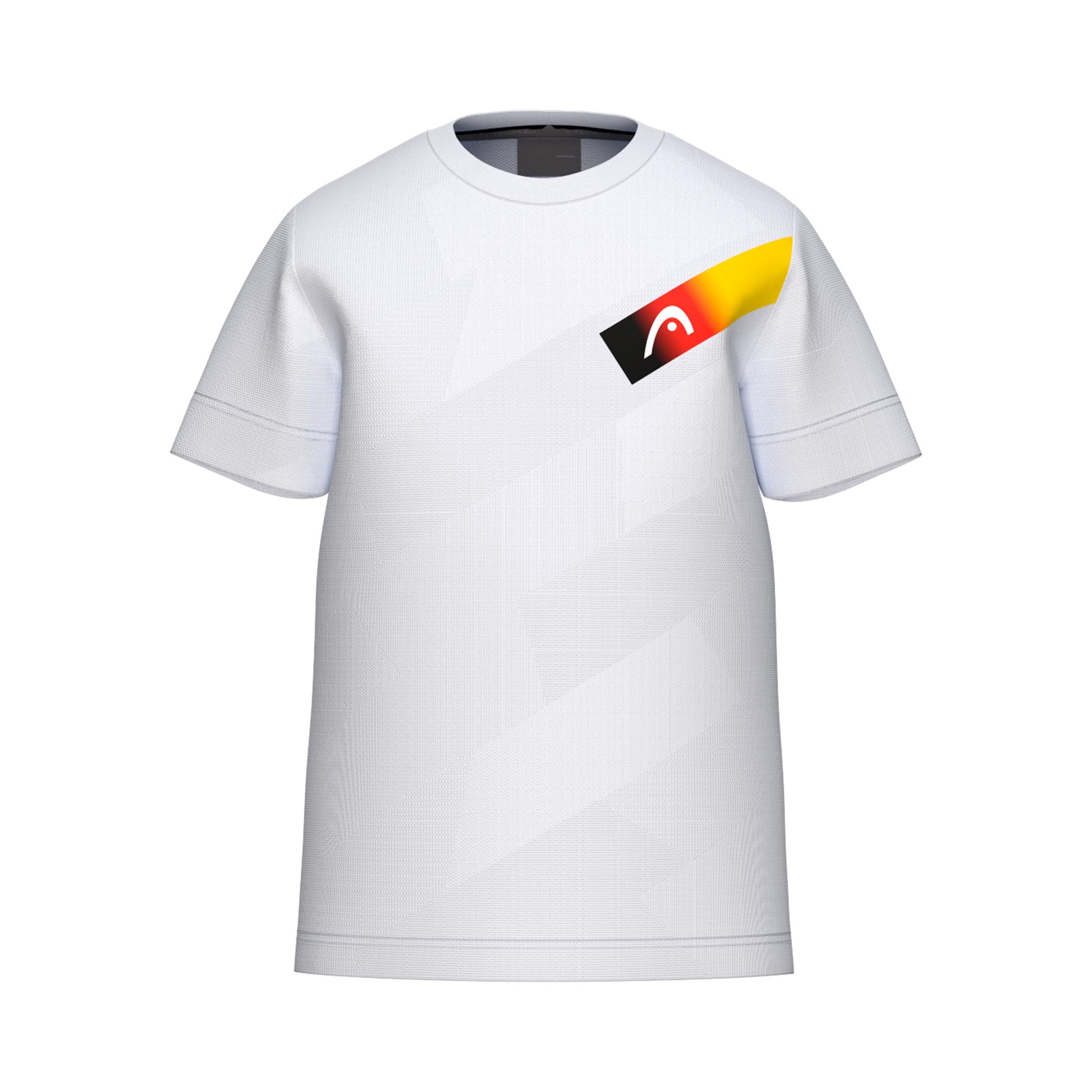 HEAD DTB Pro Maglietta Ragazzi-bianco