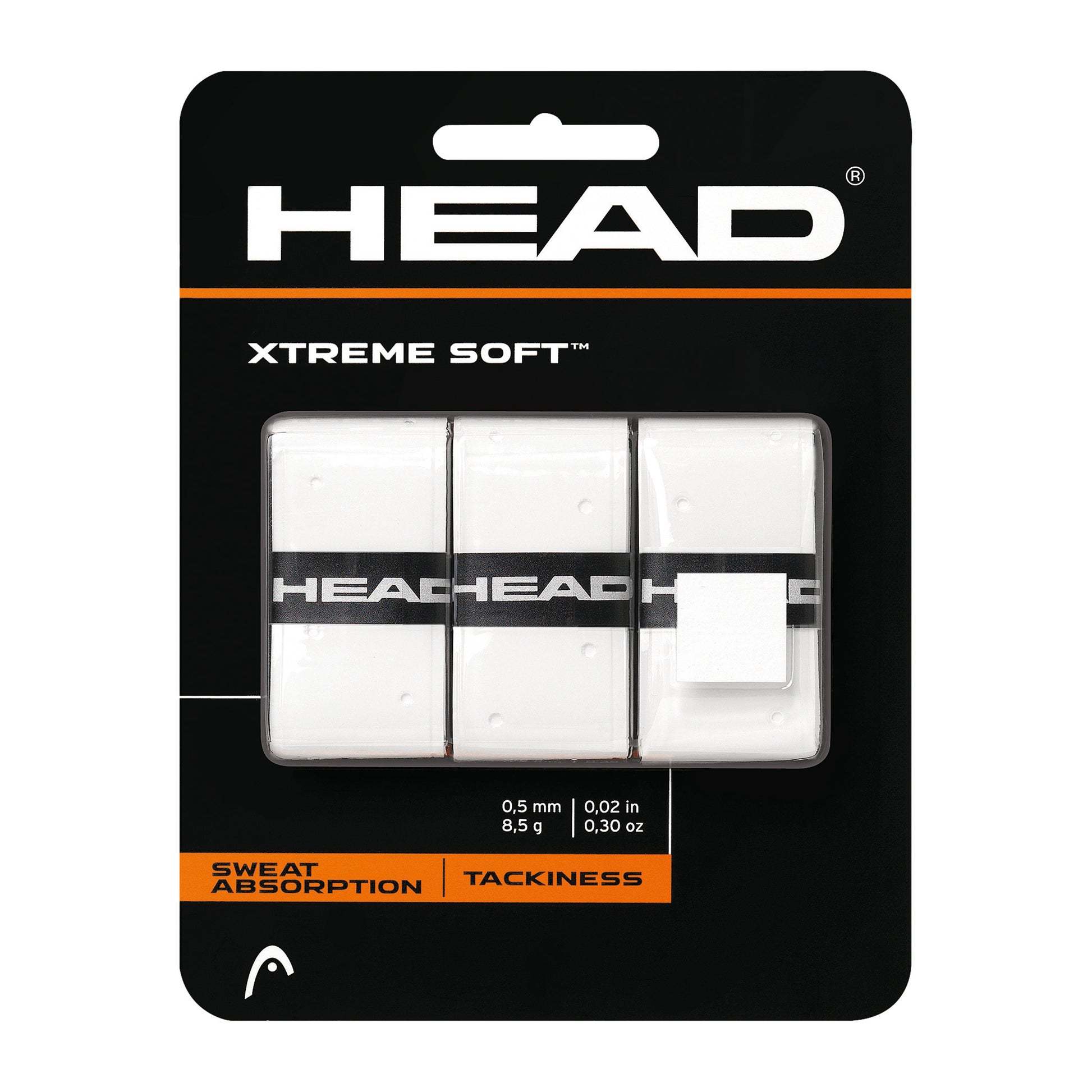 HEAD Xtreme Soft Confezione da 3 - bianco