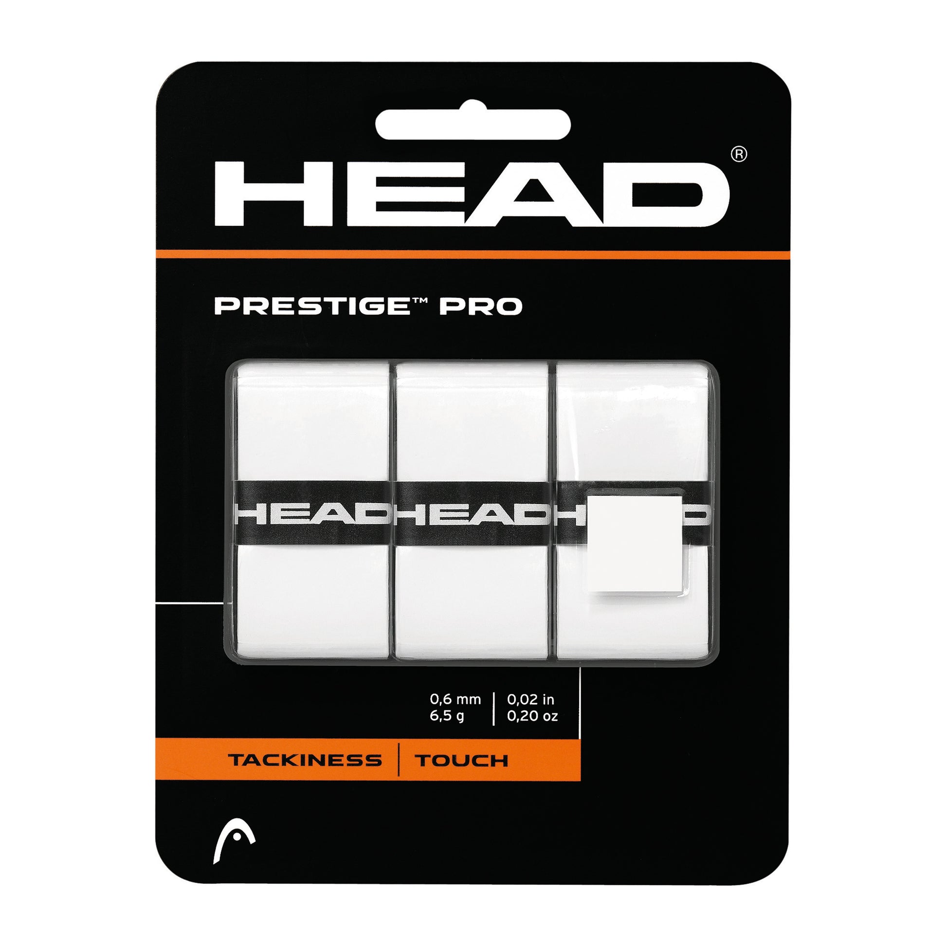 HEAD Prestige Pro Confezione Da 3-Bianco