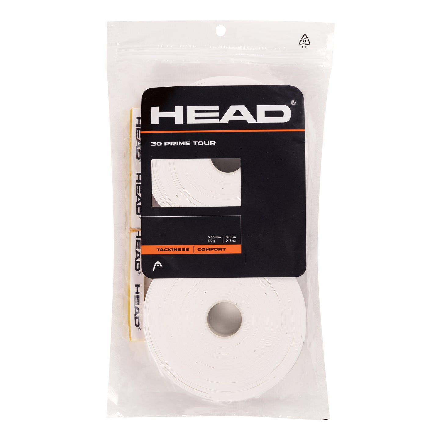 HEAD Prime Tour Confezione da 30 - bianco
