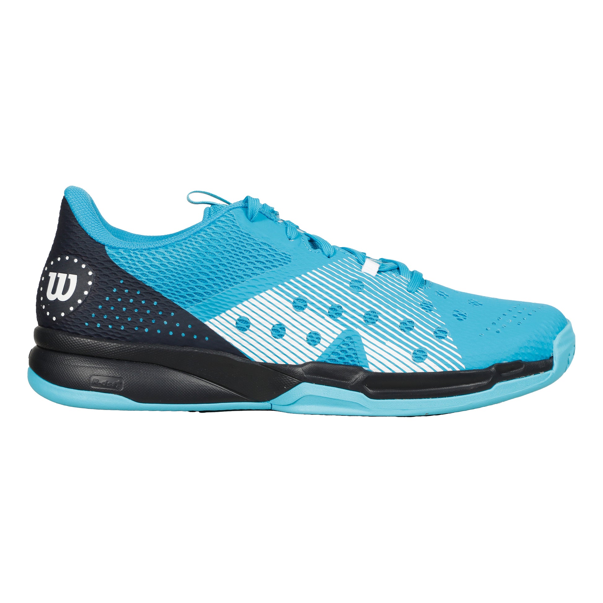 Wilson Hurakn Team Scarpa da padel Uomini - turchese, blu scuro