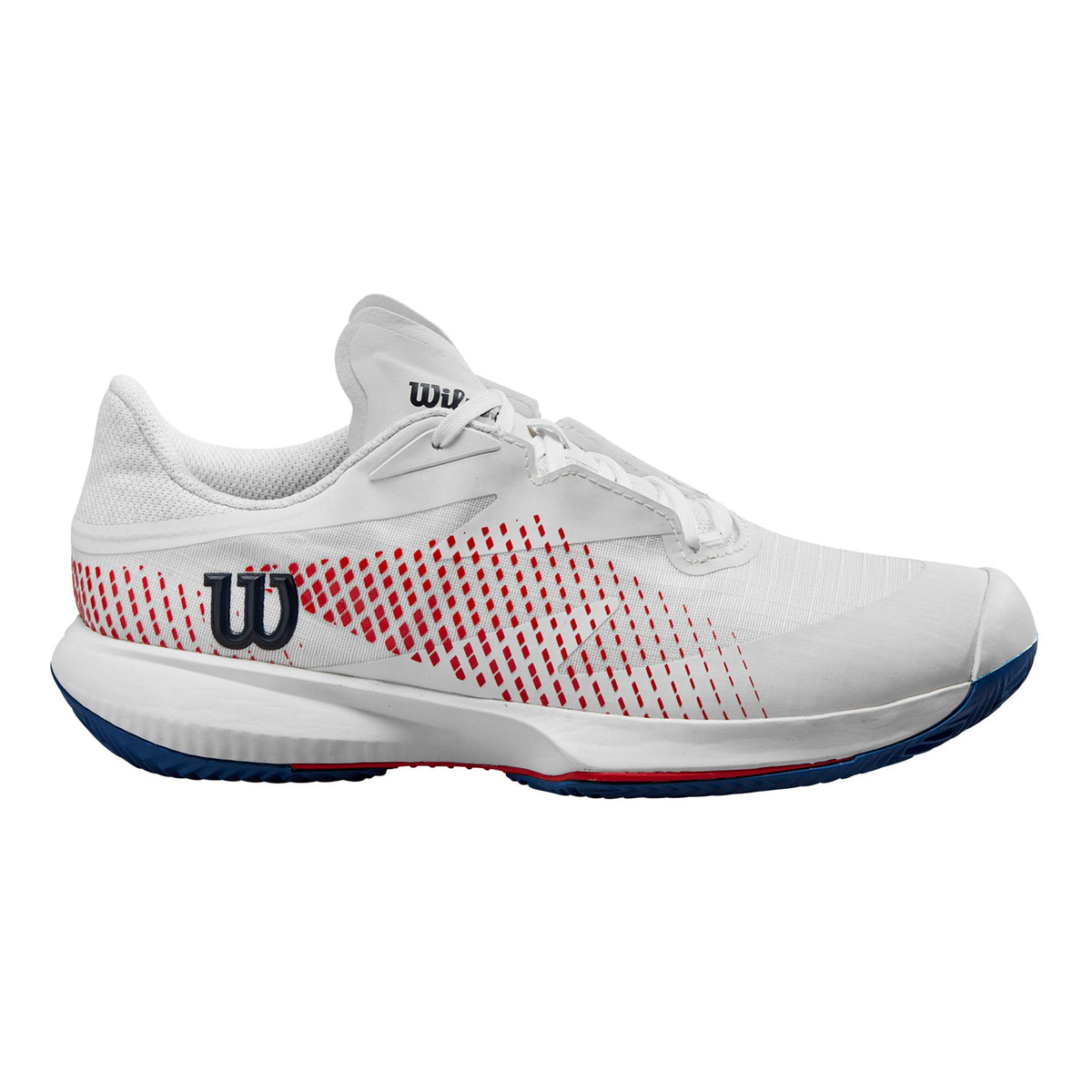 Wilson Kaos Swift 1.5 2024 CLY Scarpa Per Terra Rossa Donna-Bianco,Rosso