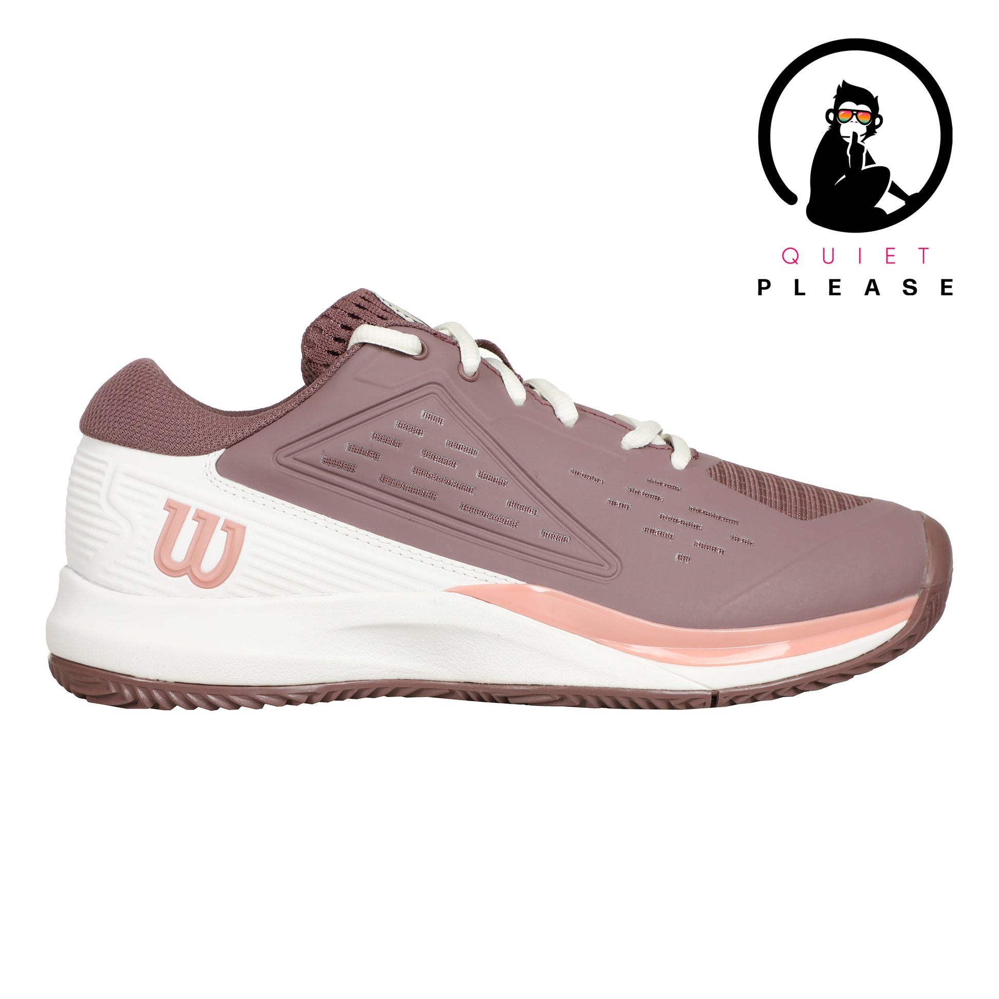 Wilson Rush Pro ACE Quiet Please Scarpa Per Terra Rossa Donna-Viola