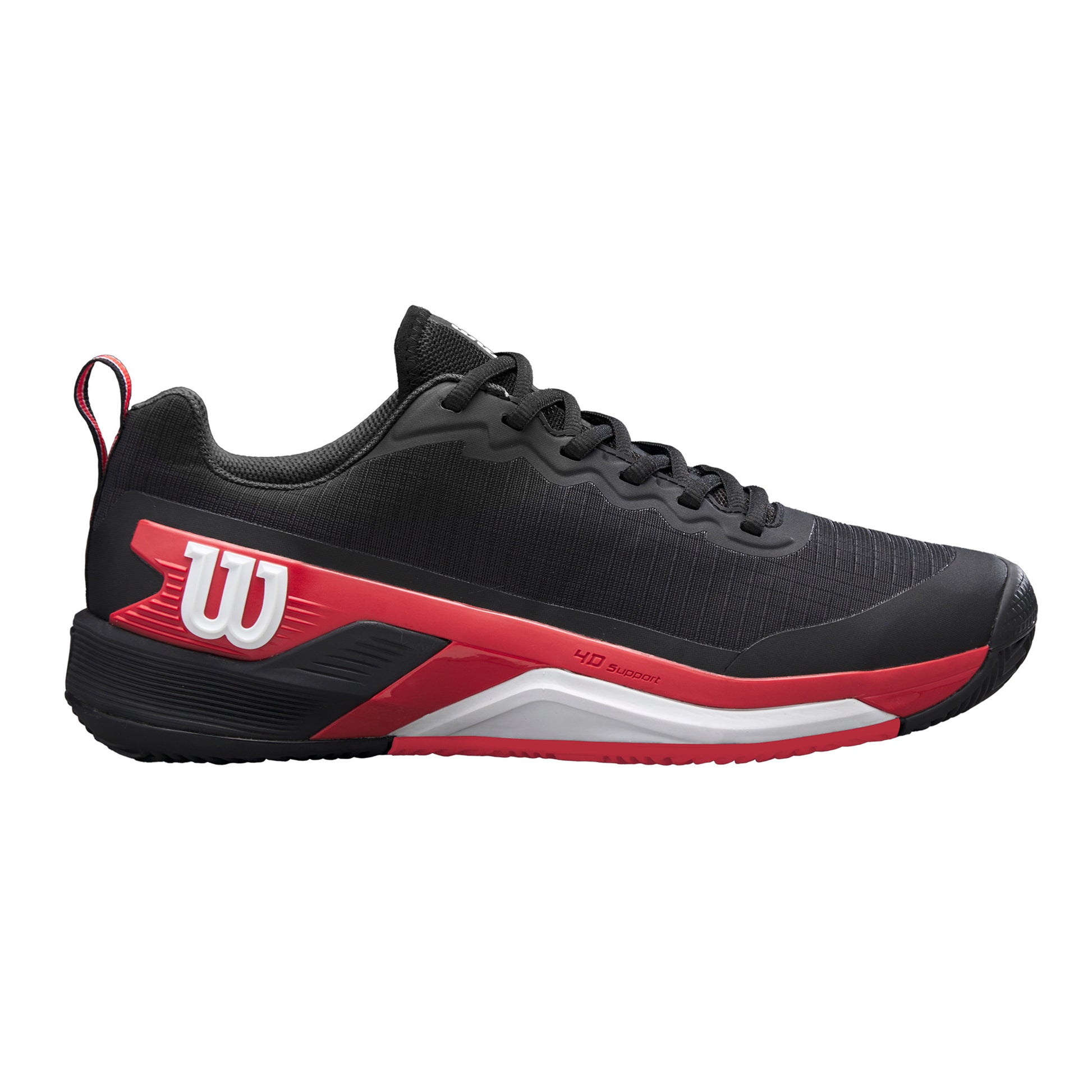 Wilson Rush Pro 4.5 Scarpa per terra rossa Uomini - nero, rosso