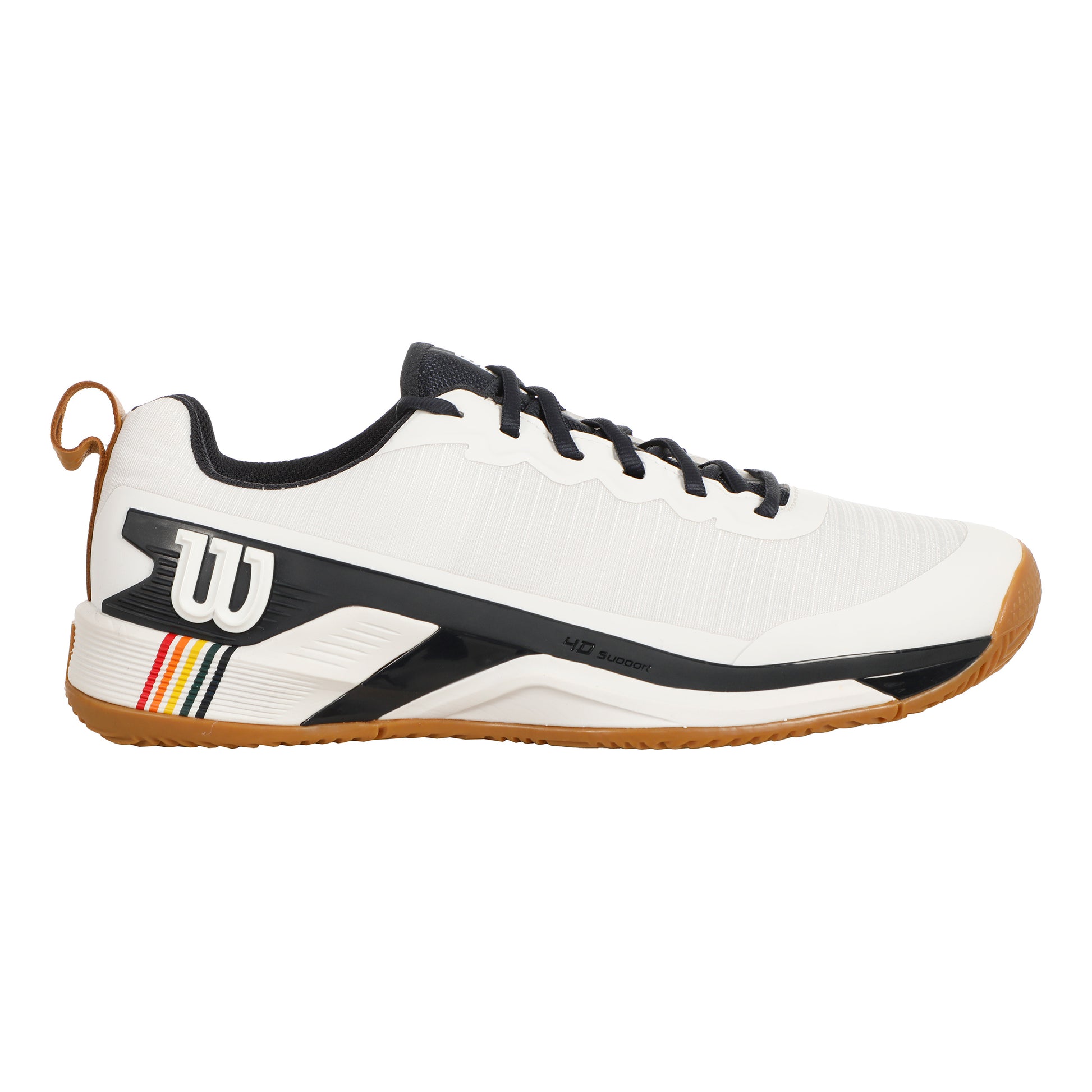 Wilson Rush Pro 4.5 Scarpa Per Terra Rossa Uomini-Bianco